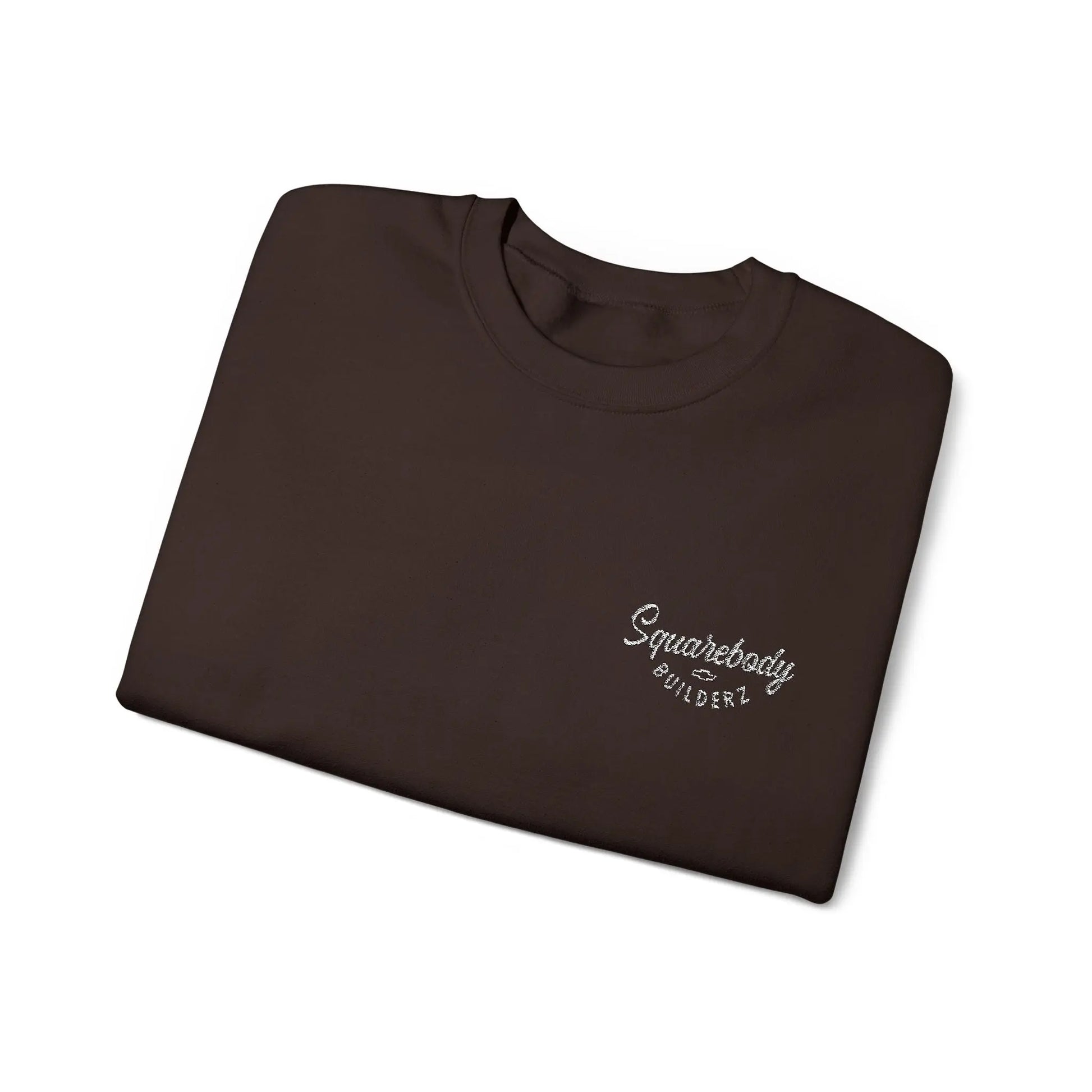 Embroidered LOGO crewneck sweater Printify