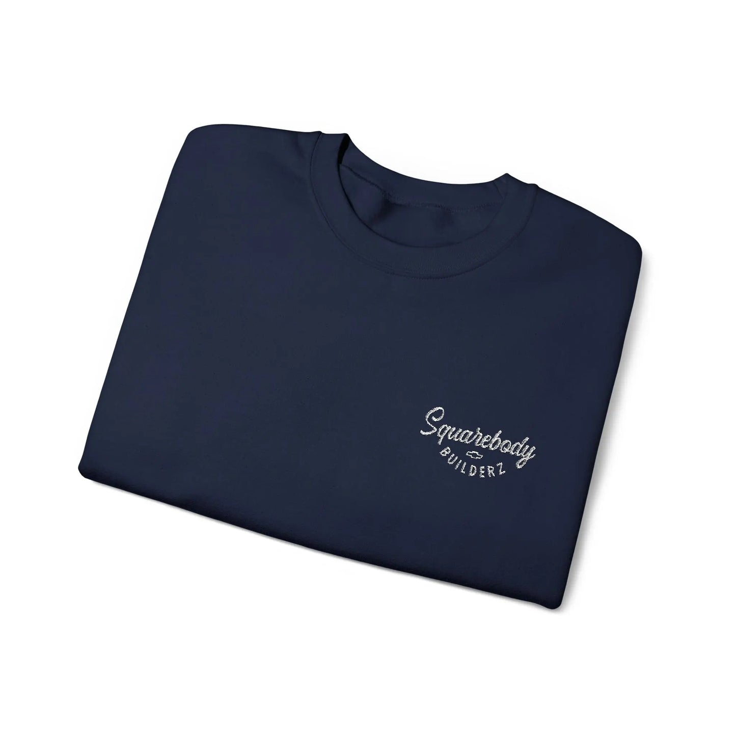 Embroidered LOGO crewneck sweater Printify