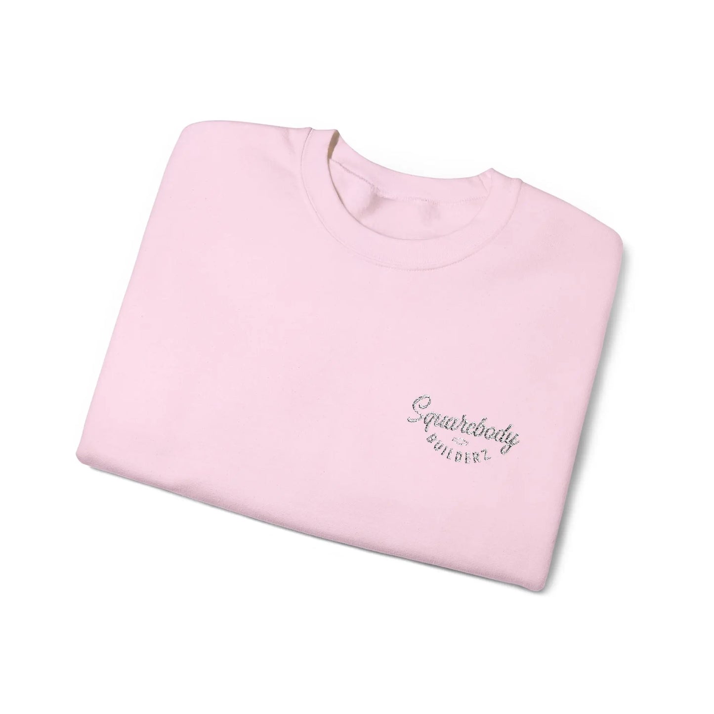 Embroidered LOGO crewneck sweater Printify
