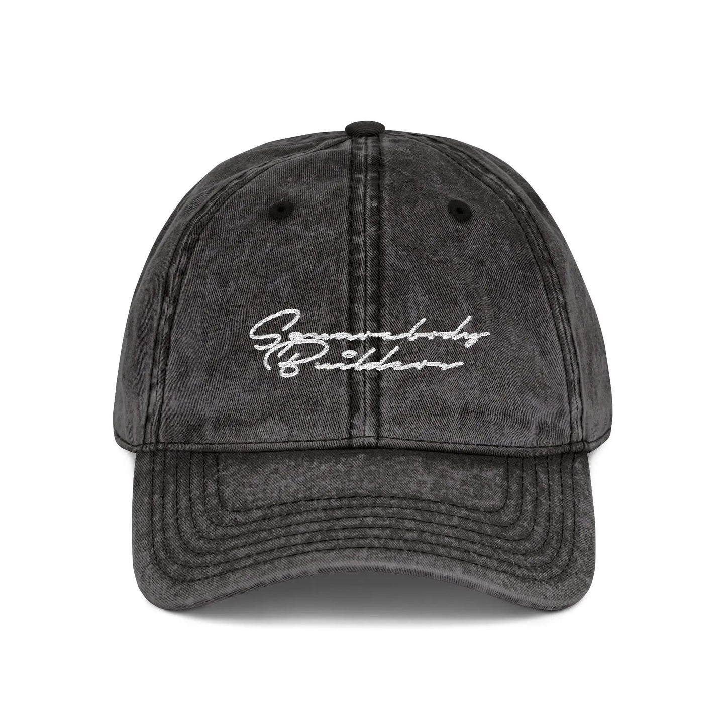 Embroidered Vintage Cap DAD HAT signature series Printify