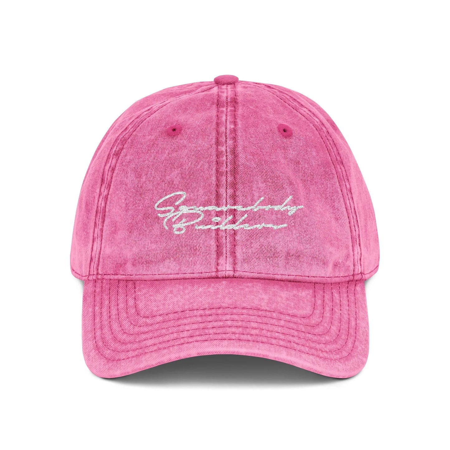 Embroidered Vintage Cap DAD HAT signature series Printify
