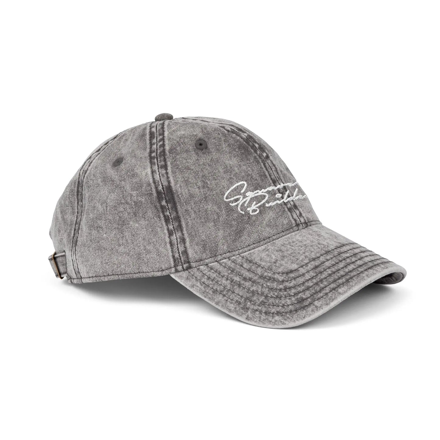 Embroidered Vintage Cap DAD HAT signature series Printify