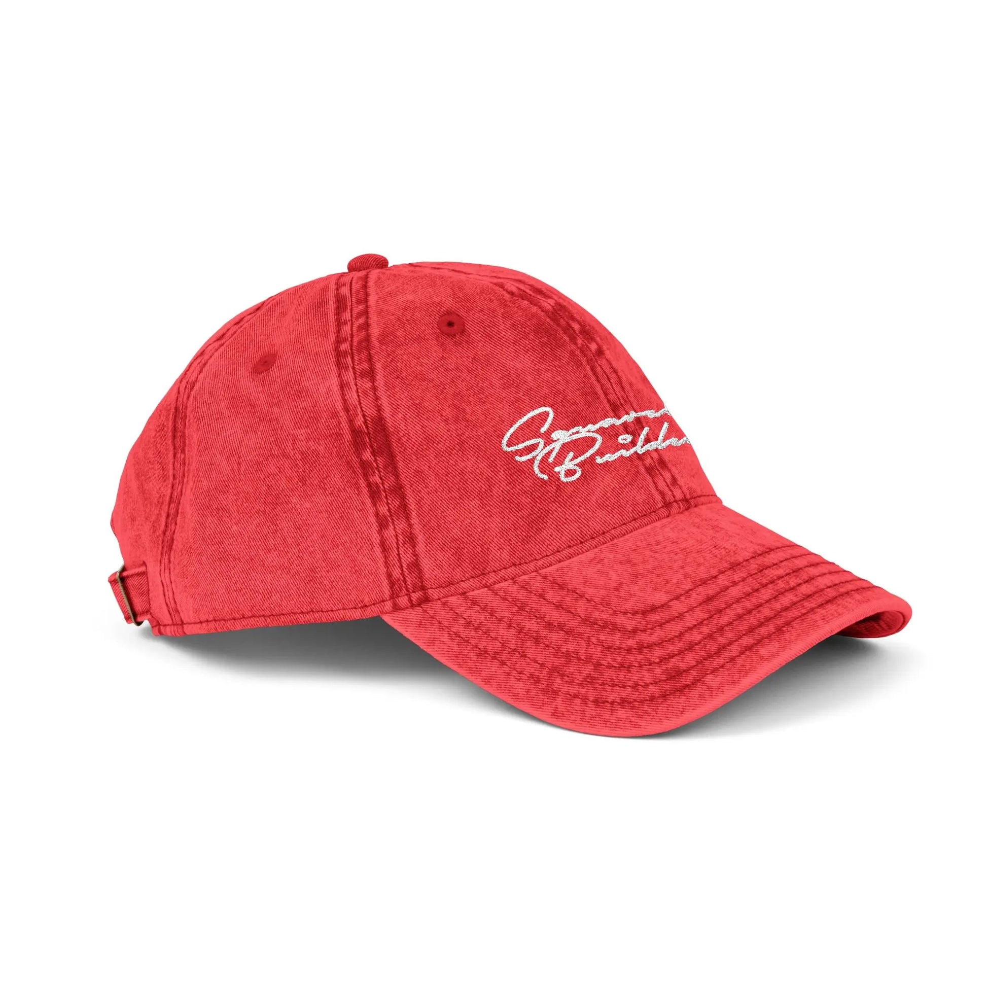 Embroidered Vintage Cap DAD HAT signature series Printify