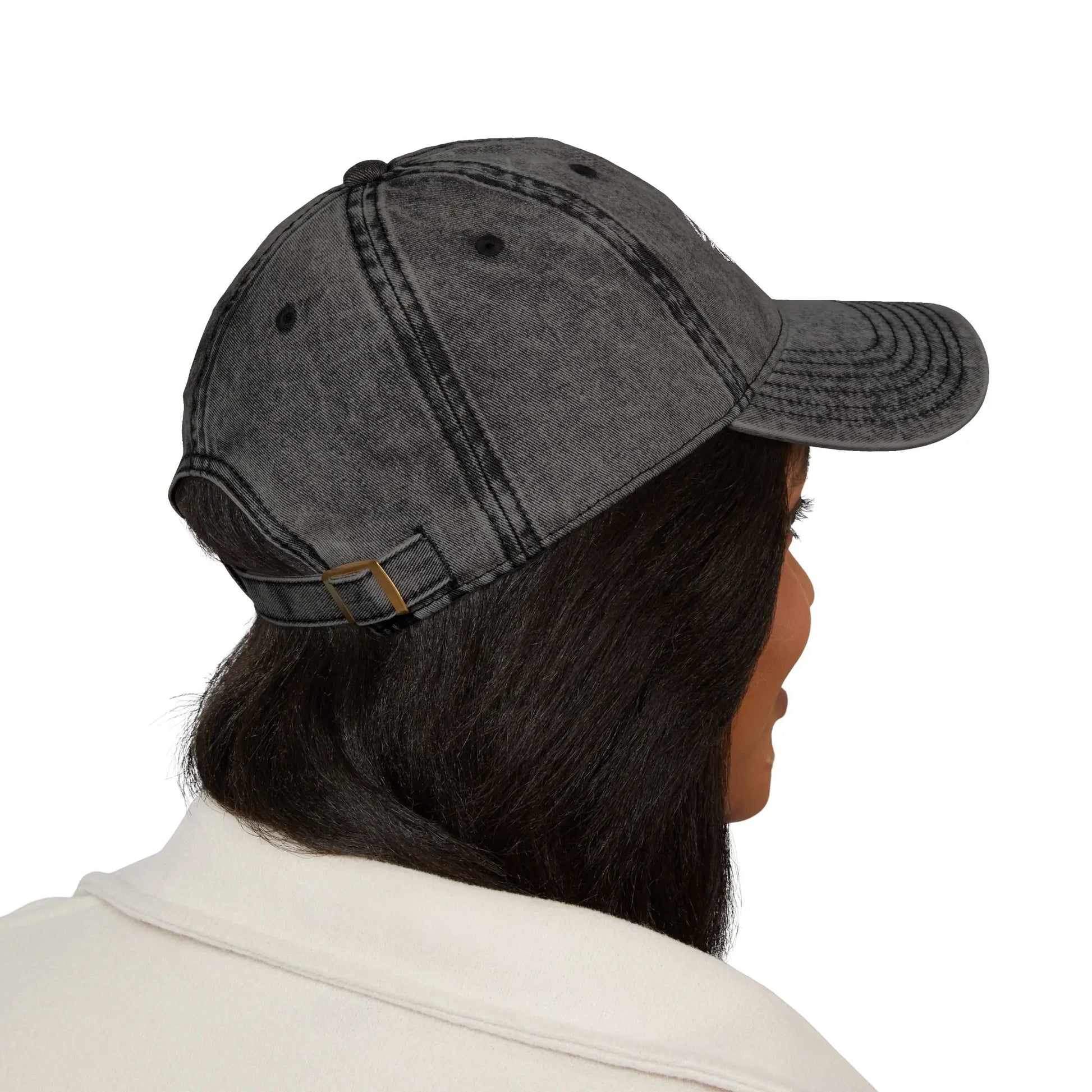 Embroidered Vintage Cap DAD HAT signature series Printify