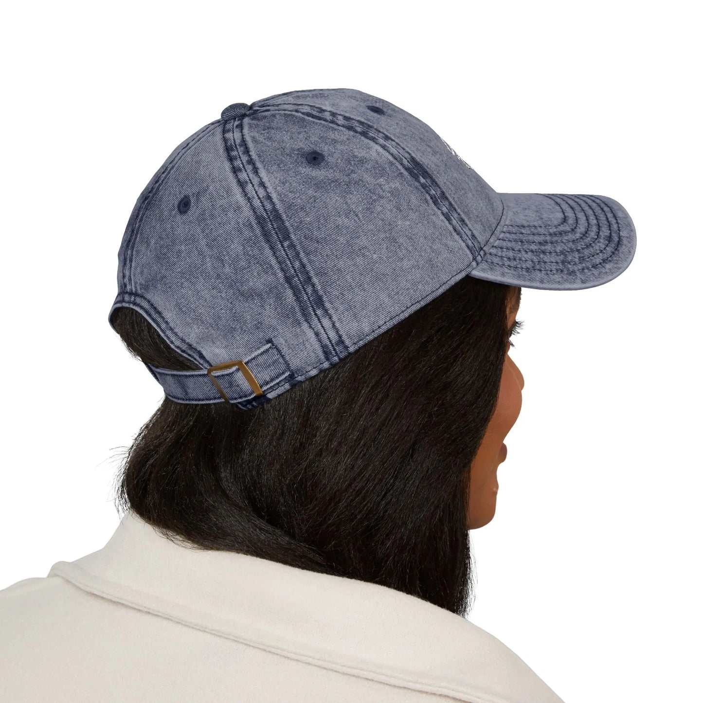 Embroidered Vintage Cap DAD HAT signature series Printify