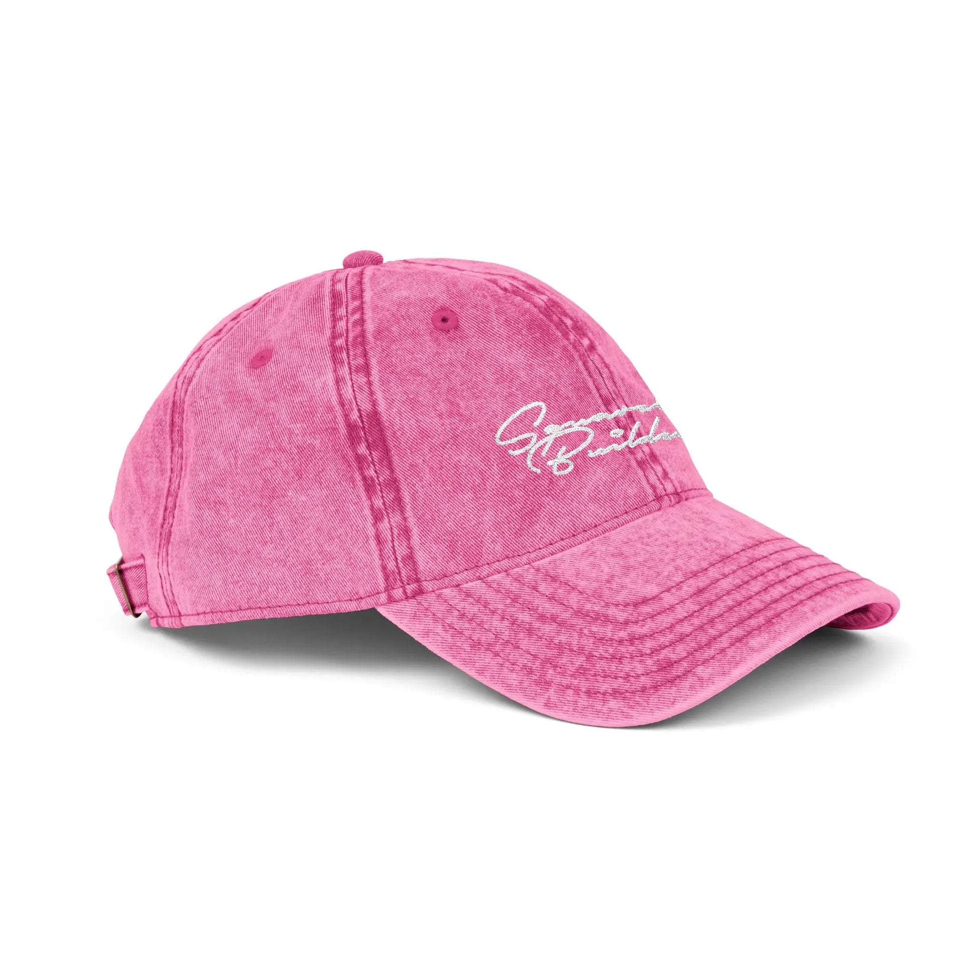 Embroidered Vintage Cap DAD HAT signature series Printify