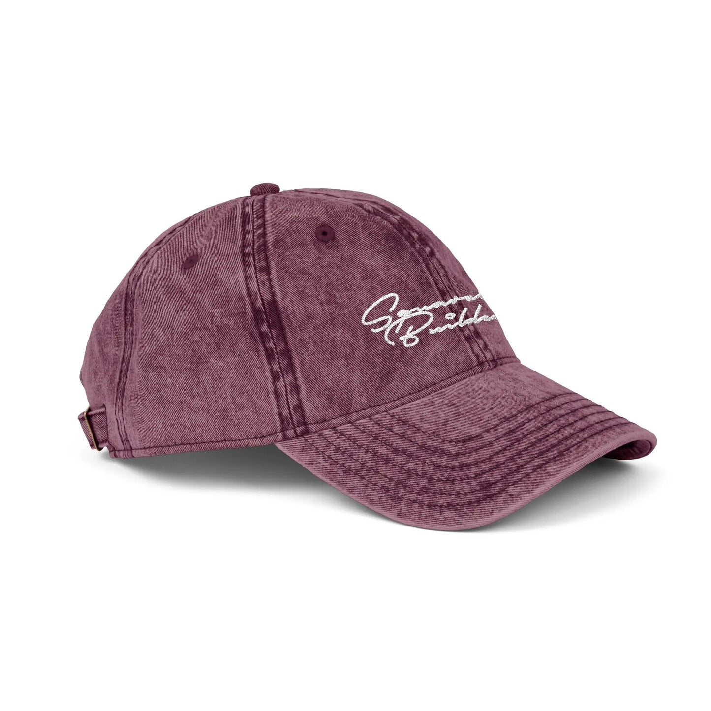 Embroidered Vintage Cap DAD HAT signature series Printify