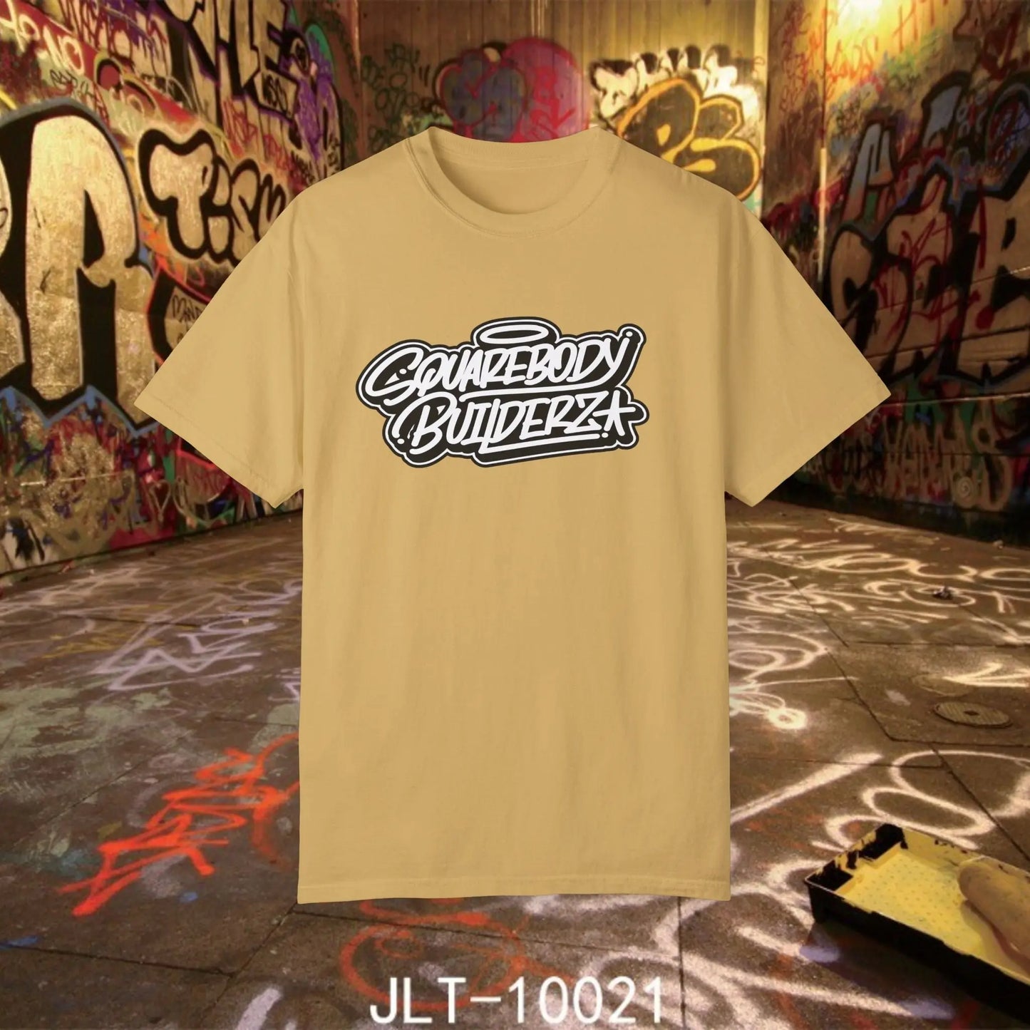 GRAFFITI Squarebody Builderz logo Tee Printify