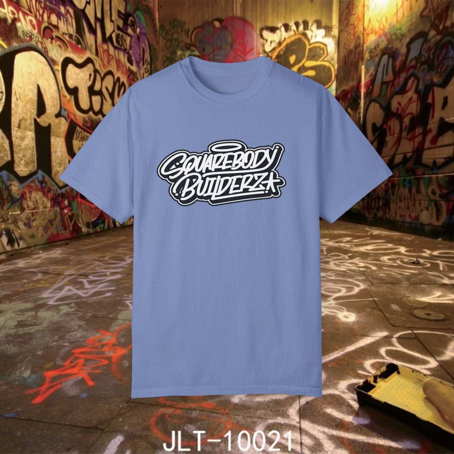 GRAFFITI Squarebody Builderz logo Tee Printify