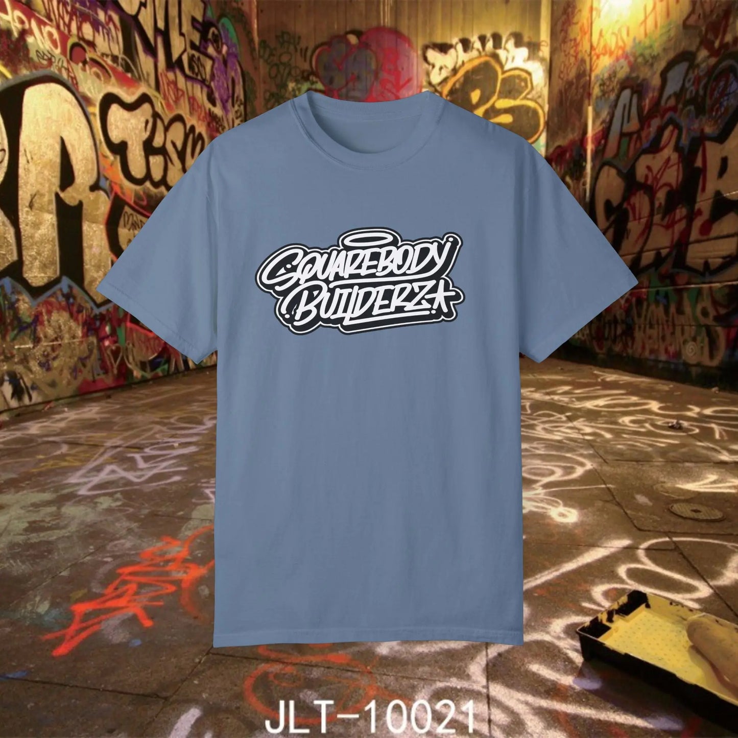 GRAFFITI Squarebody Builderz logo Tee Printify