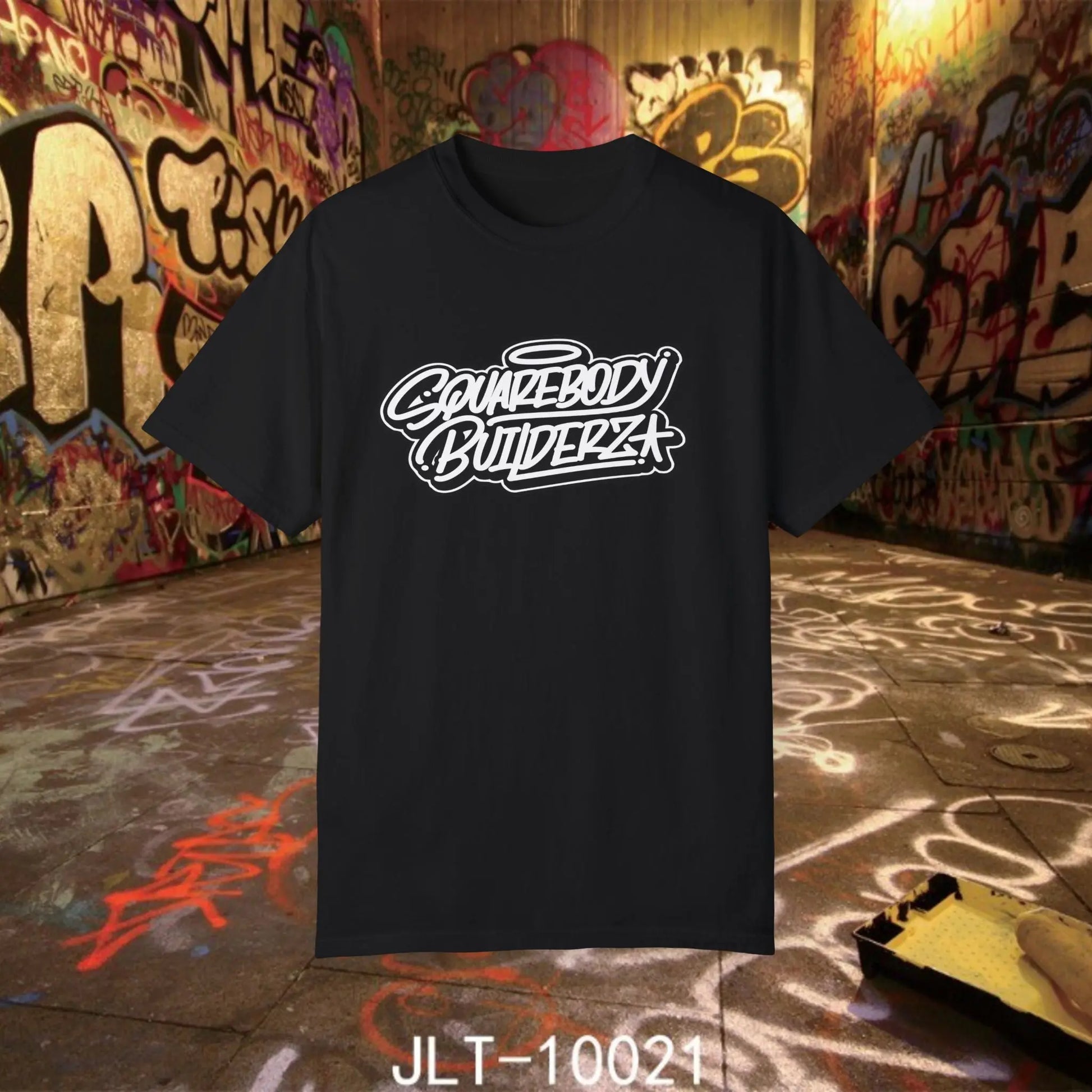 GRAFFITI Squarebody Builderz logo Tee Printify