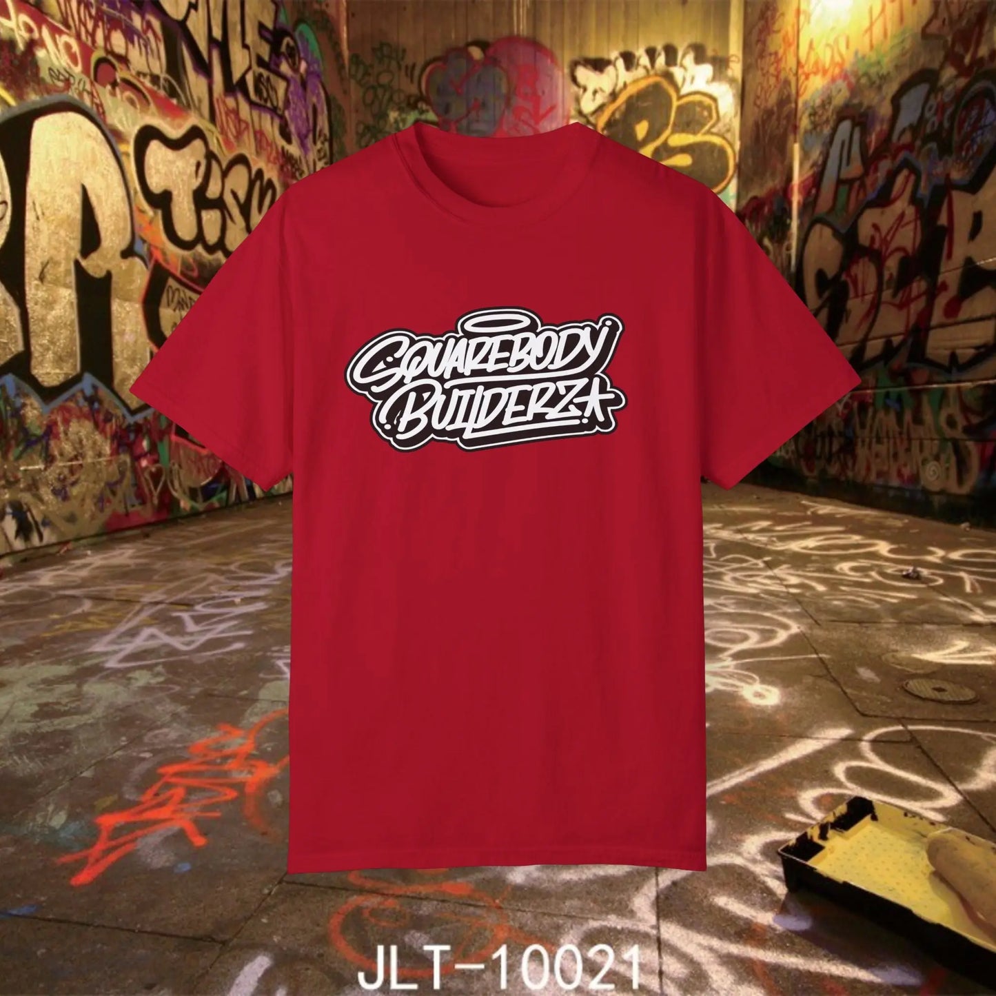 GRAFFITI Squarebody Builderz logo Tee Printify