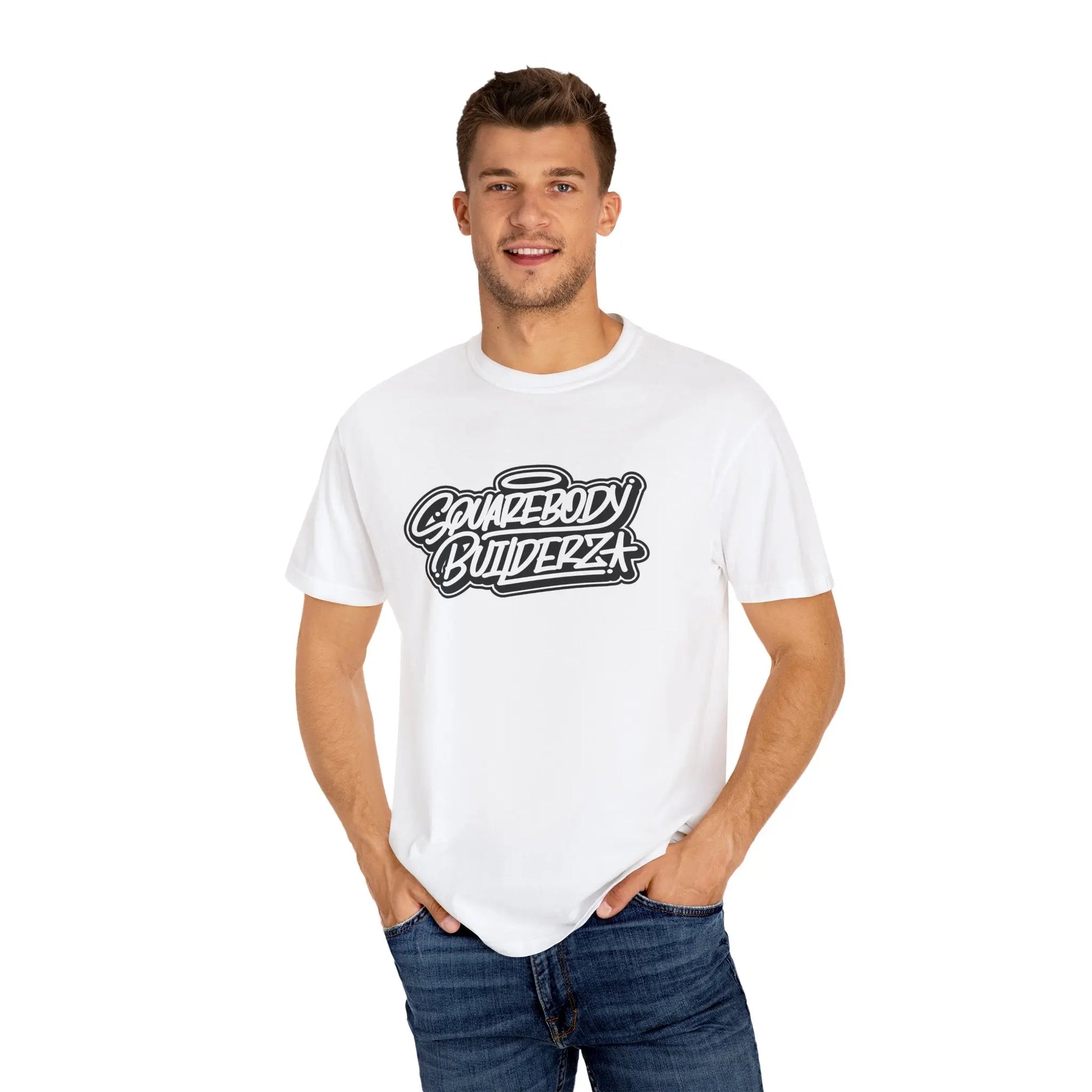 GRAFFITI Squarebody Builderz logo Tee Printify