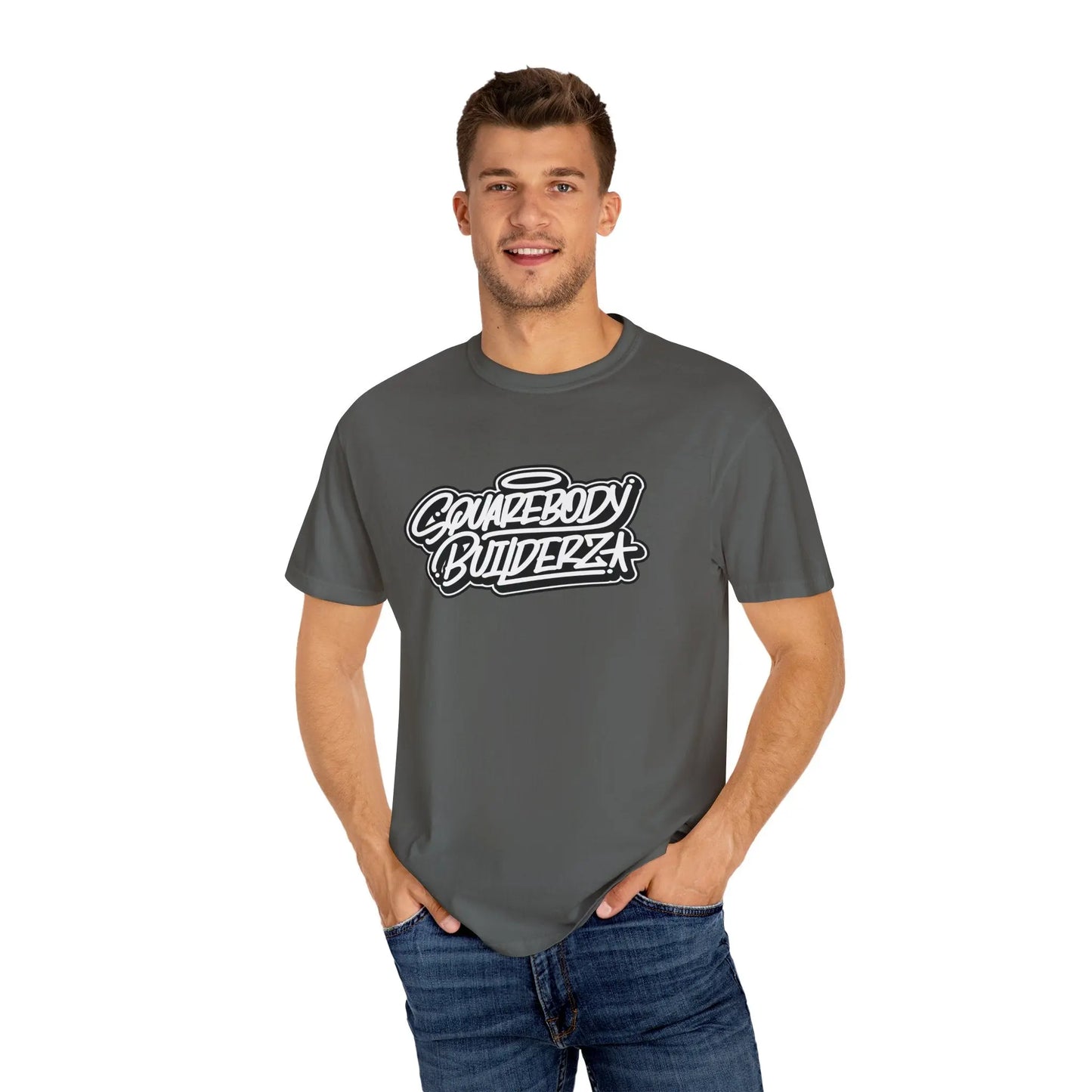 GRAFFITI Squarebody Builderz logo Tee Printify