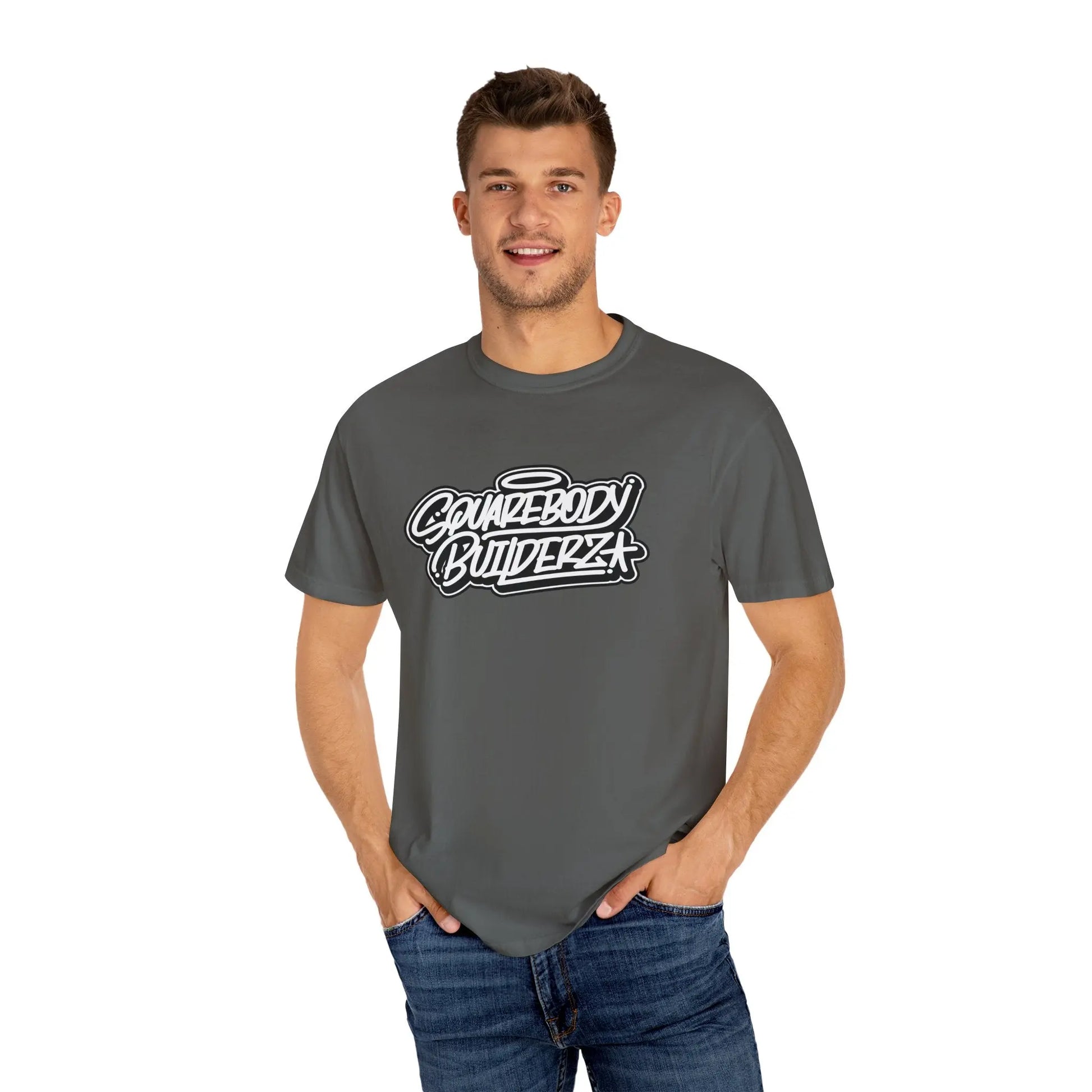 GRAFFITI Squarebody Builderz logo Tee Printify