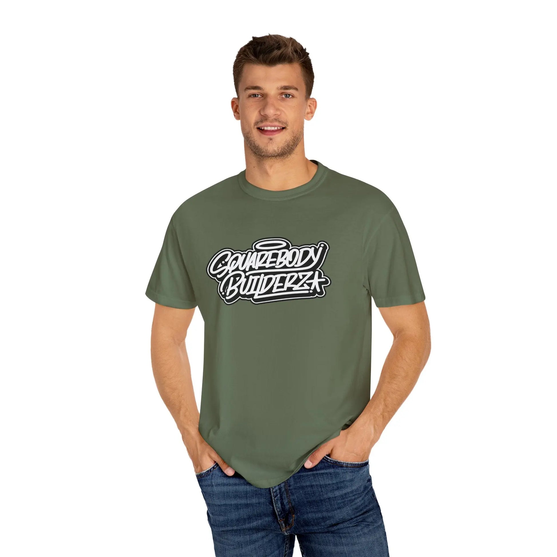 GRAFFITI Squarebody Builderz logo Tee Printify