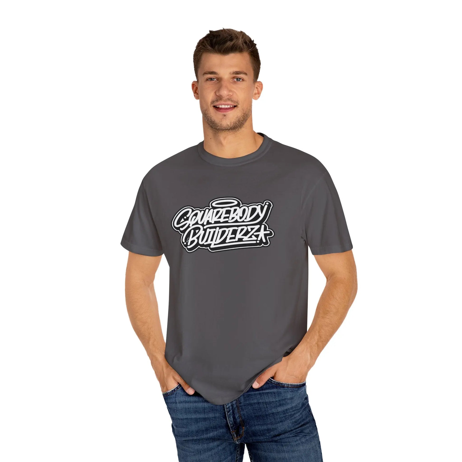 GRAFFITI Squarebody Builderz logo Tee Printify