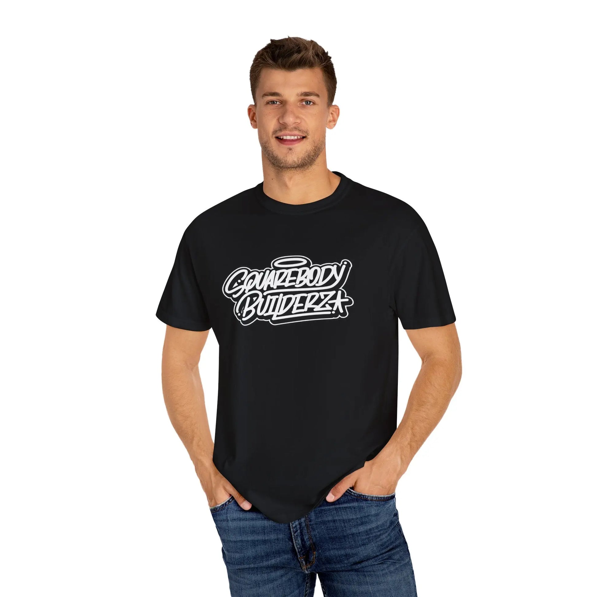 GRAFFITI Squarebody Builderz logo Tee Printify