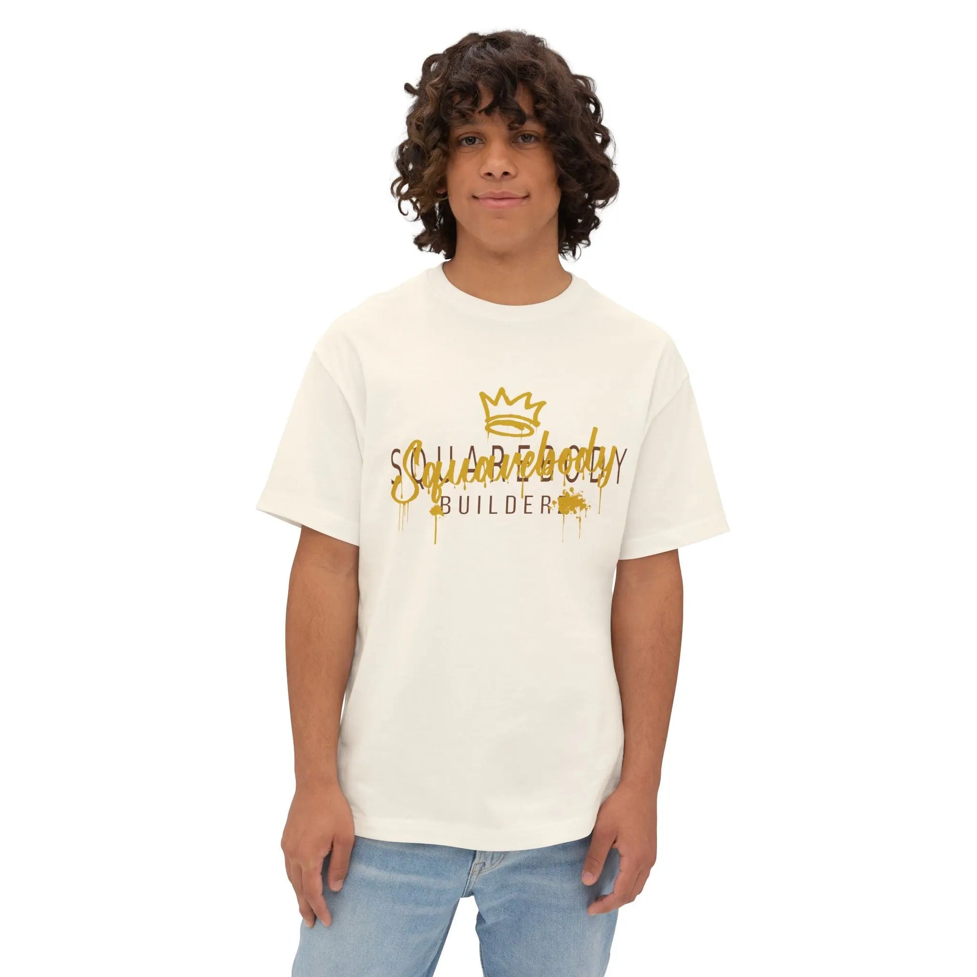 Graffiti Urban Oversized Tee SQUAREBODY BUILDERZ graffiti tee Printify