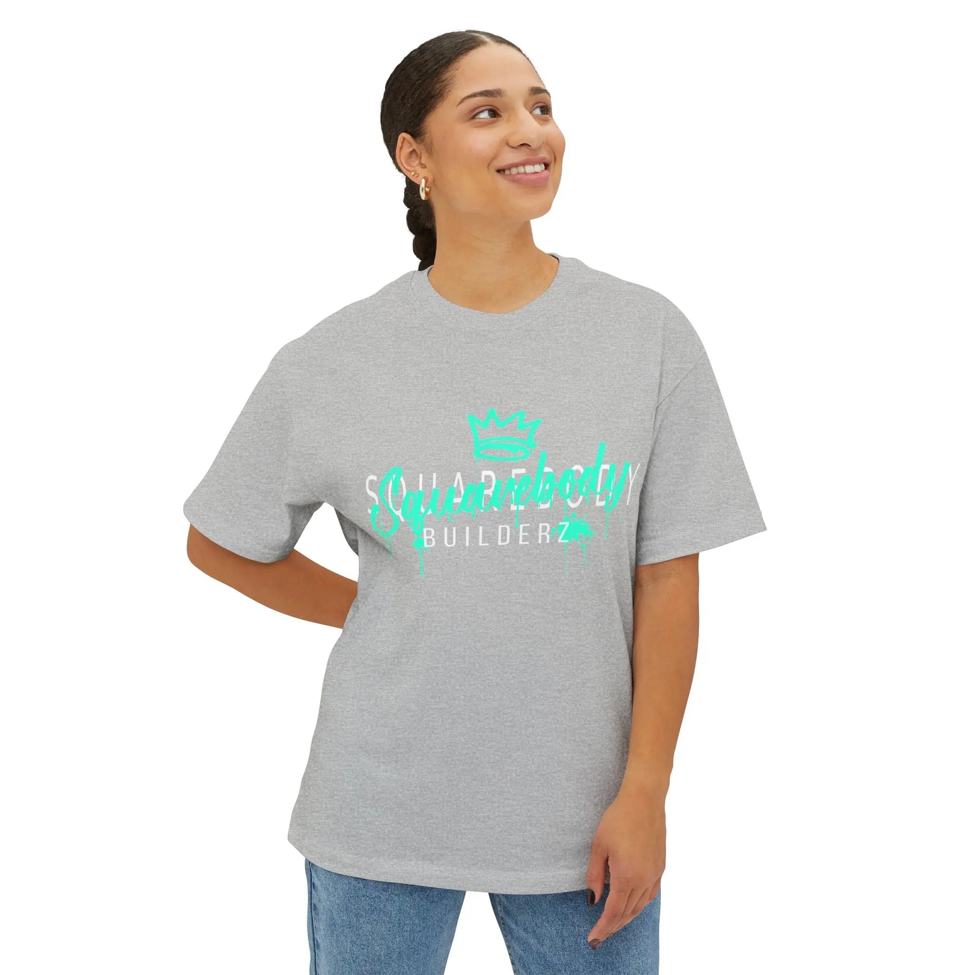 Graffiti Urban Oversized Tee SQUAREBODY BUILDERZ graffiti tee Printify