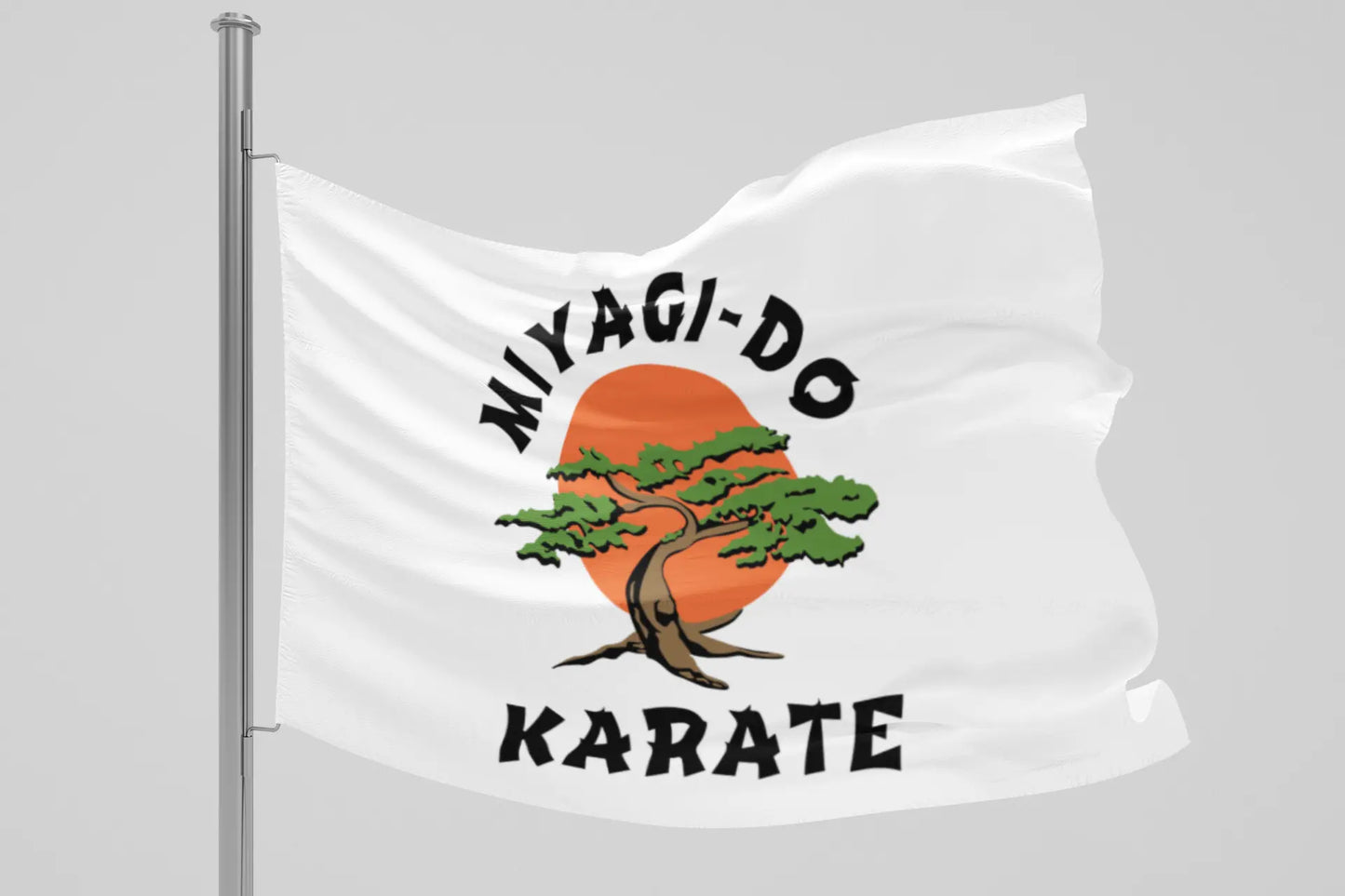 Miyagi Dojo Double Side Flag Printify