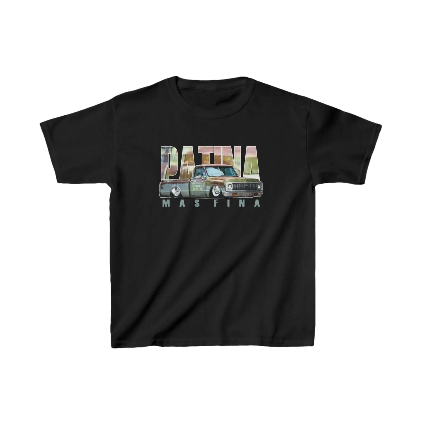 PATINA MAS FINA kids  heavy cotton tee Printify