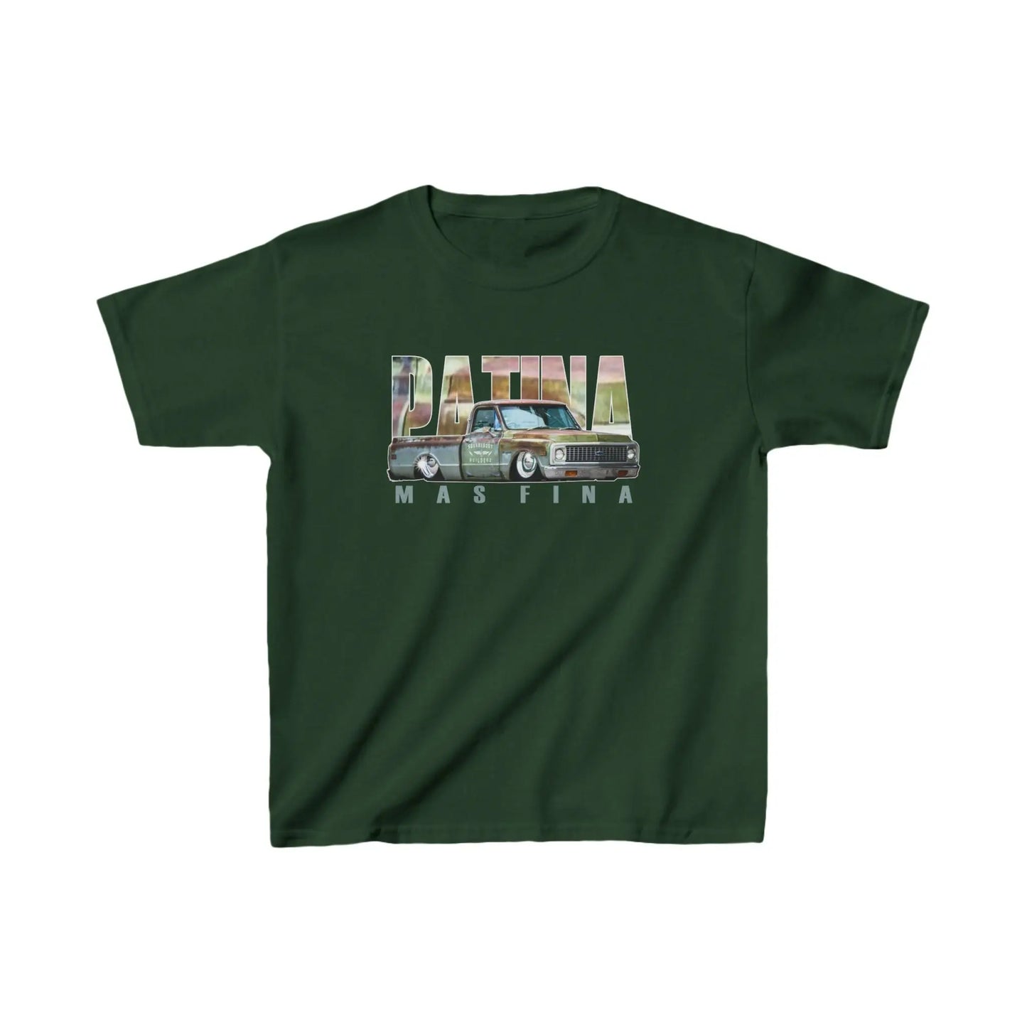 PATINA MAS FINA kids  heavy cotton tee Printify