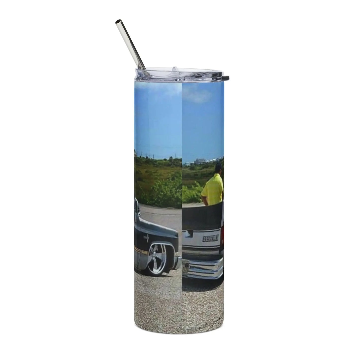 Patina Squarebody C10 20oz Stainless Tumbler Printify