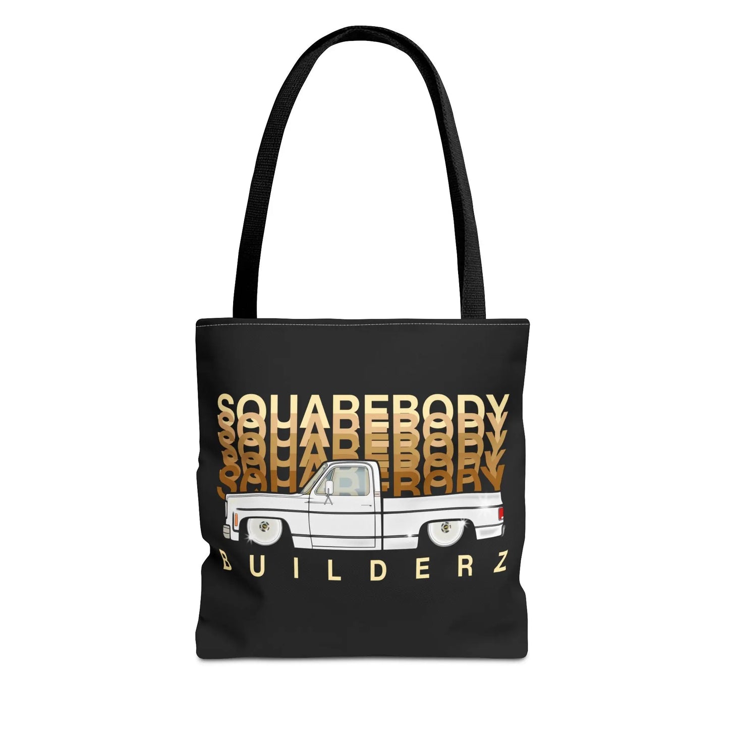 SQUAREBODY BUILDERZ Tote Bag (AOP) Printify