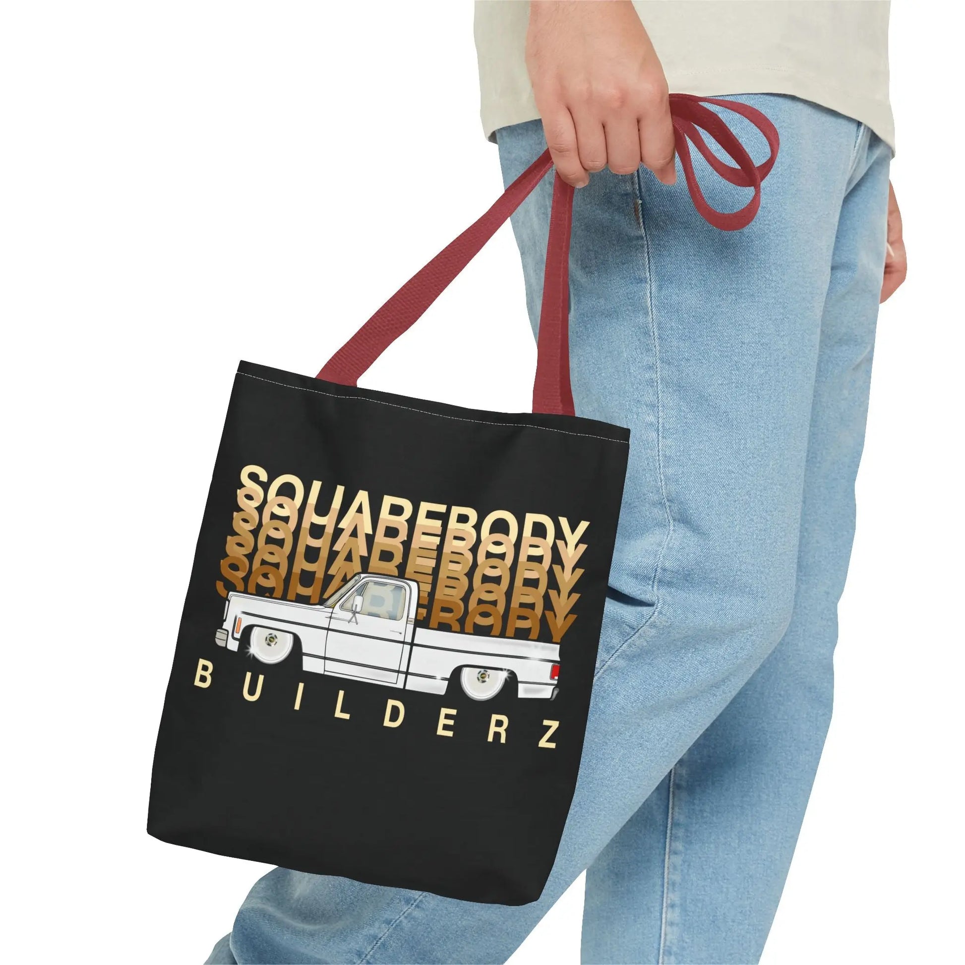 SQUAREBODY BUILDERZ Tote Bag (AOP) Printify