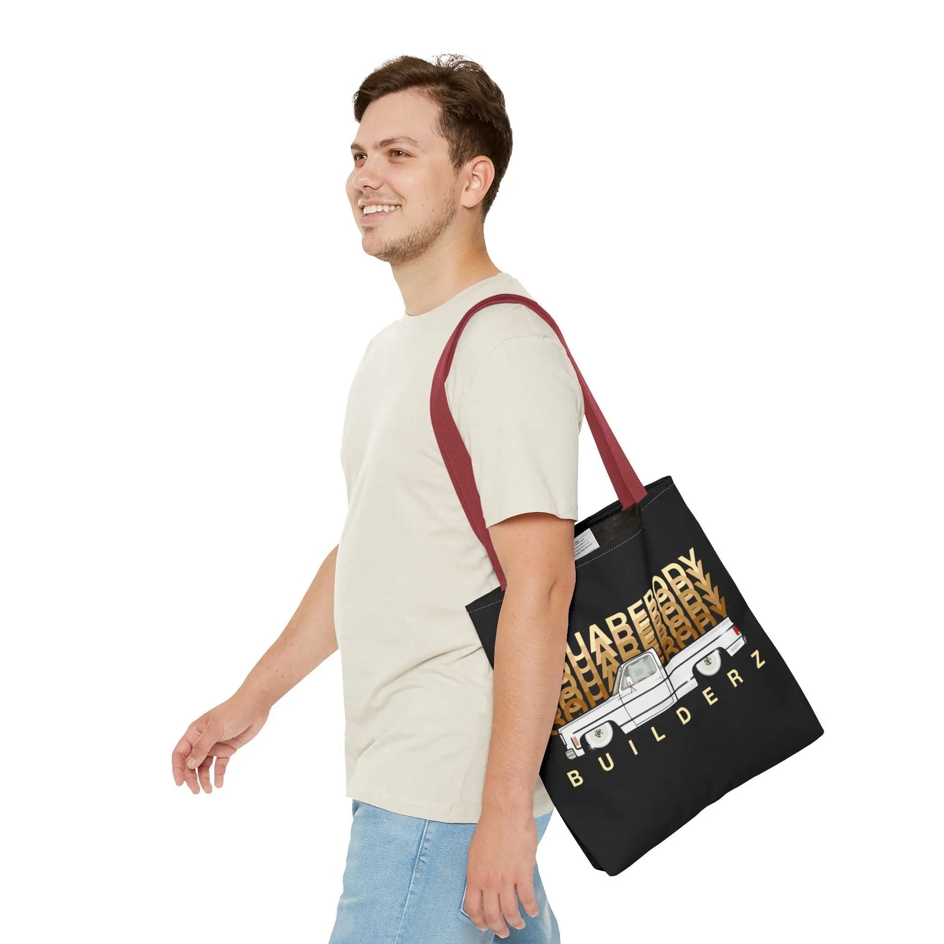 SQUAREBODY BUILDERZ Tote Bag (AOP) Printify