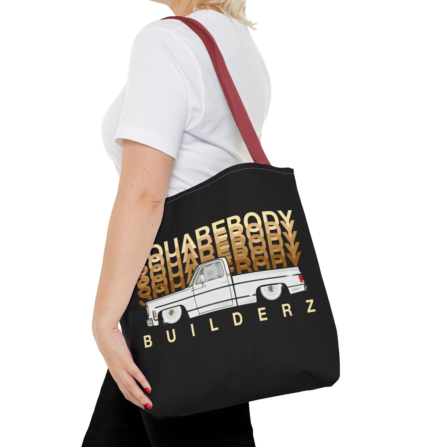 SQUAREBODY BUILDERZ Tote Bag (AOP) Printify