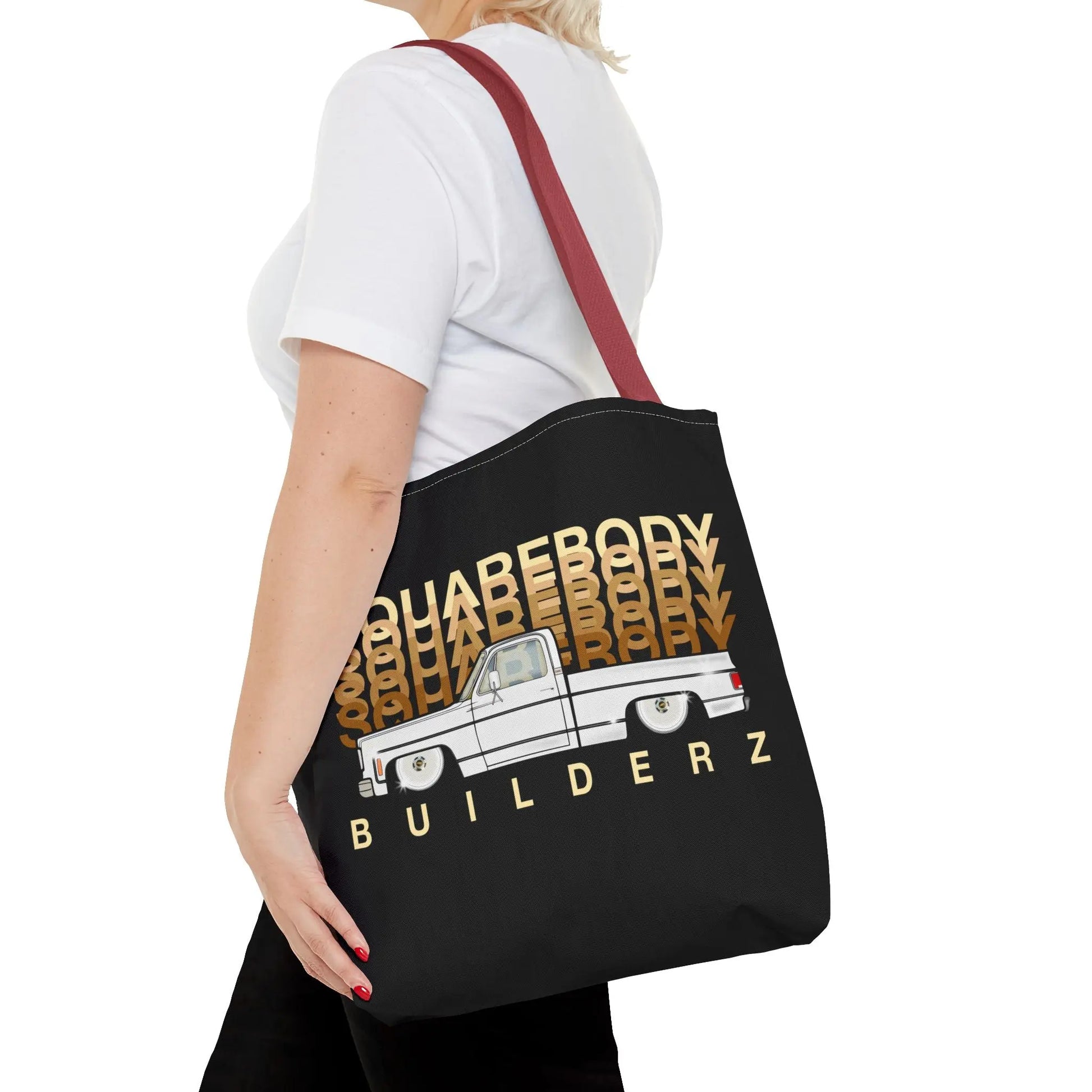SQUAREBODY BUILDERZ Tote Bag (AOP) Printify