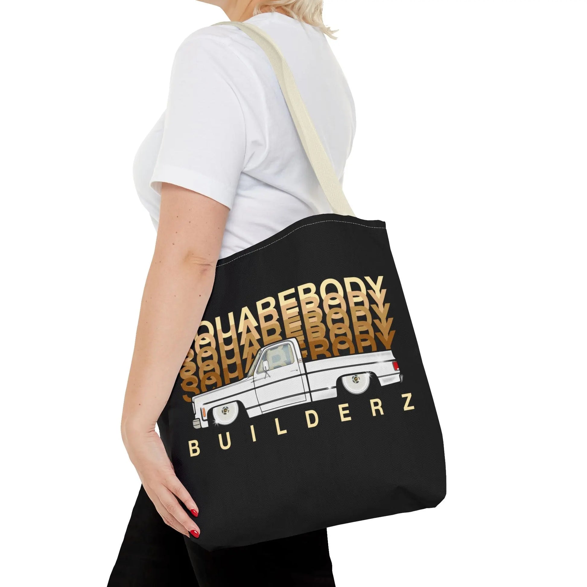 SQUAREBODY BUILDERZ Tote Bag (AOP) Printify