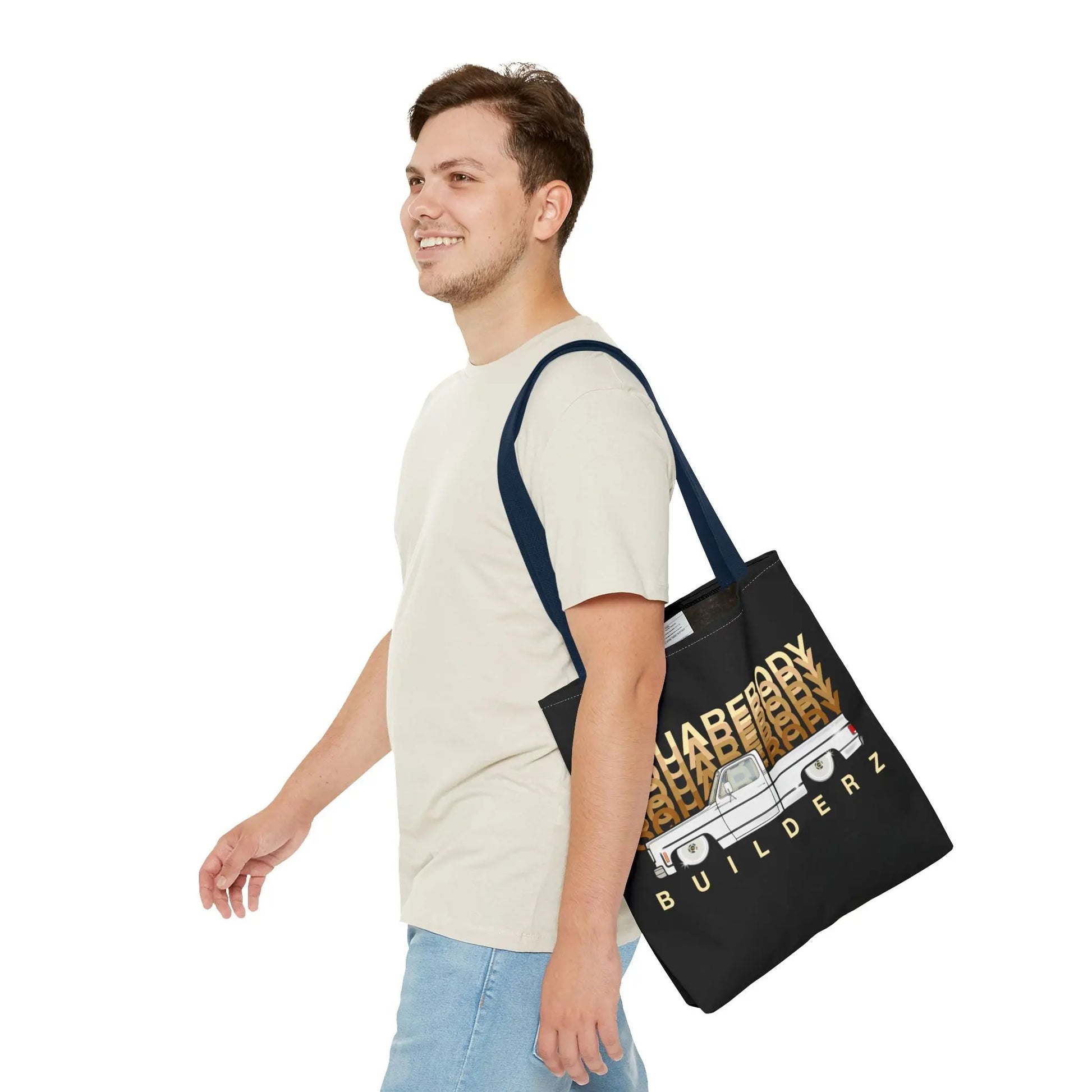 SQUAREBODY BUILDERZ Tote Bag (AOP) Printify