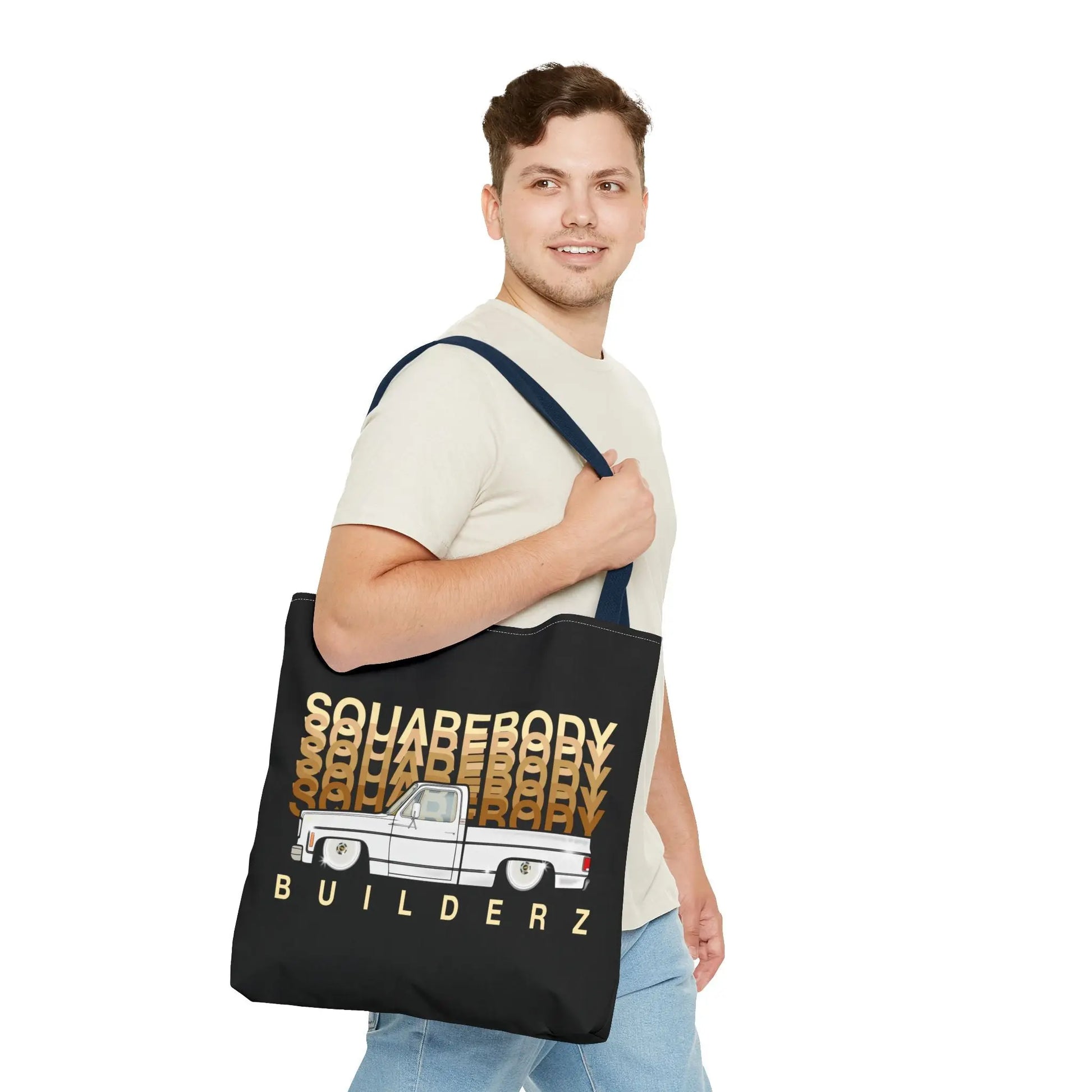 SQUAREBODY BUILDERZ Tote Bag (AOP) Printify