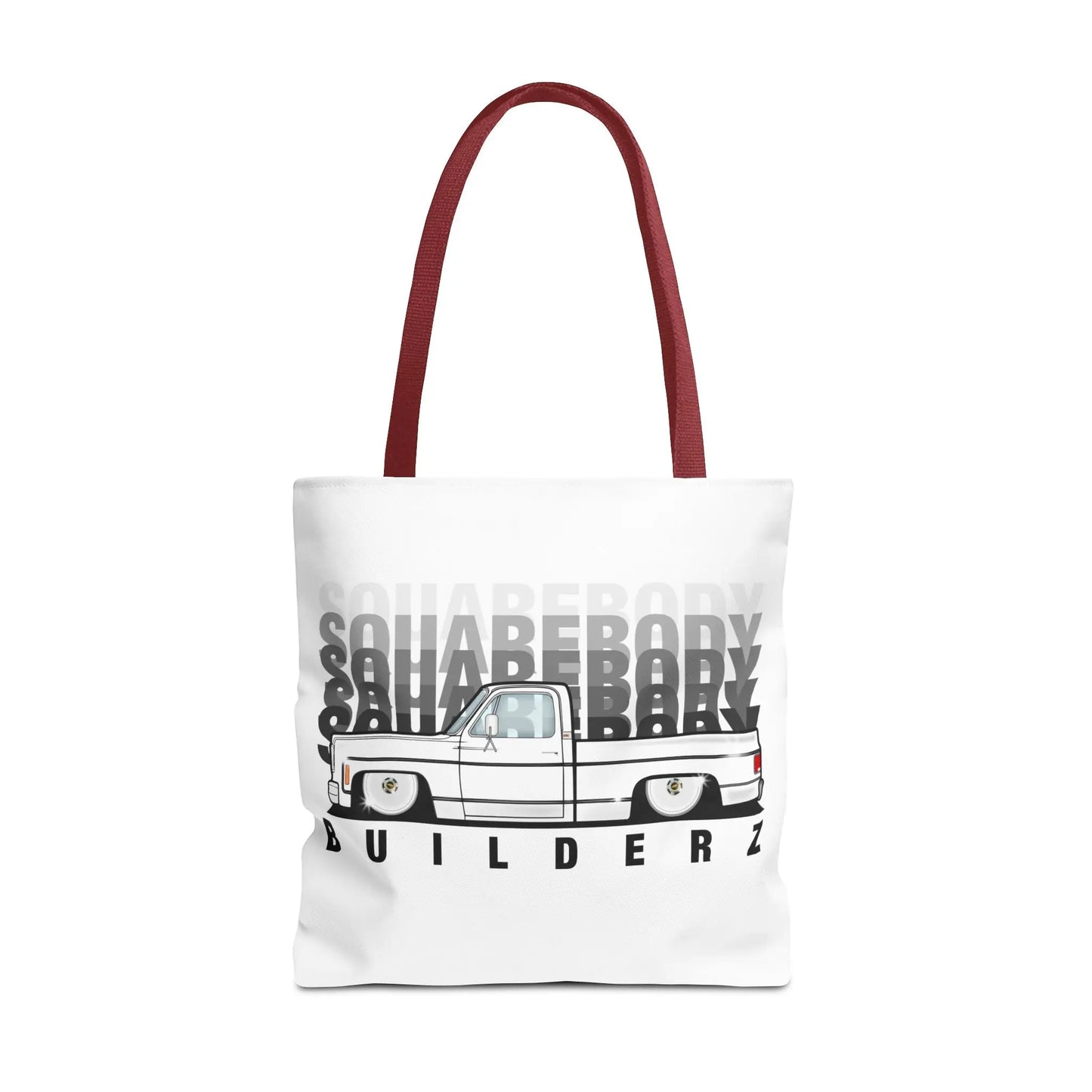 SQUAREBODY BUILDERZ Tote Bag (AOP) Printify