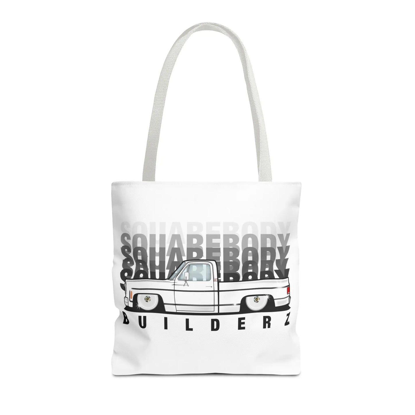 SQUAREBODY BUILDERZ Tote Bag (AOP) Printify