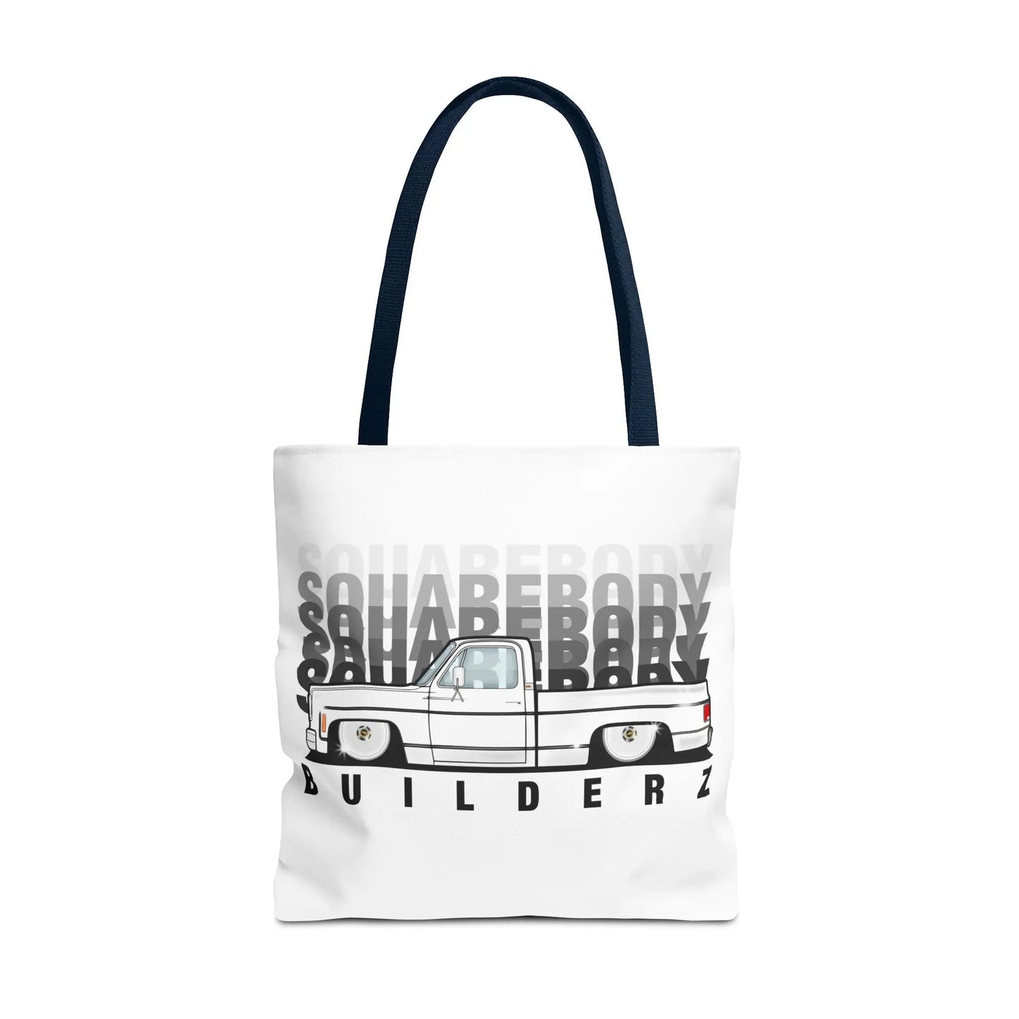 SQUAREBODY BUILDERZ Tote Bag (AOP) Printify