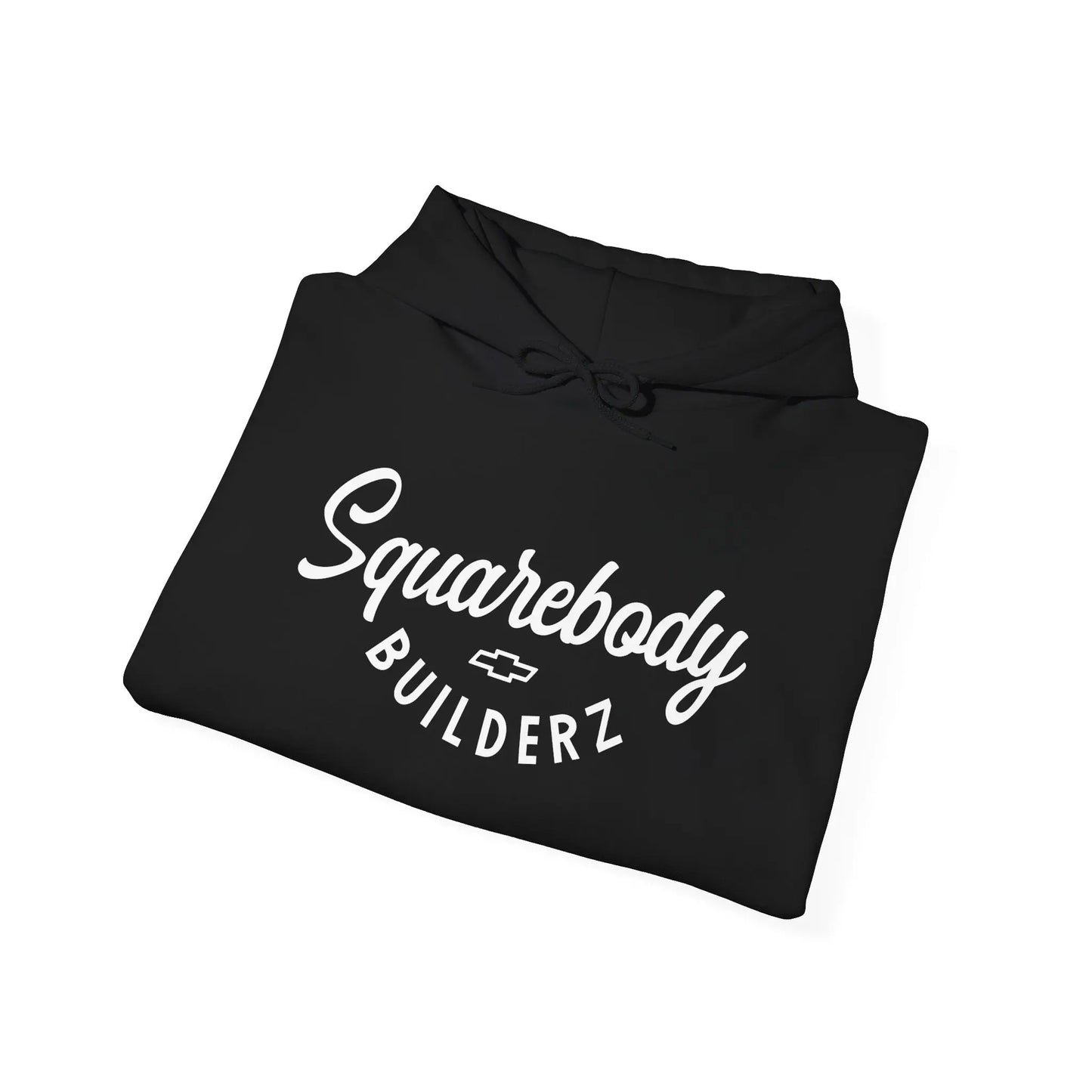 SQUAREBODY BUILDERZ logo Heavy Blend™ Hooded Sweatshirt Printify