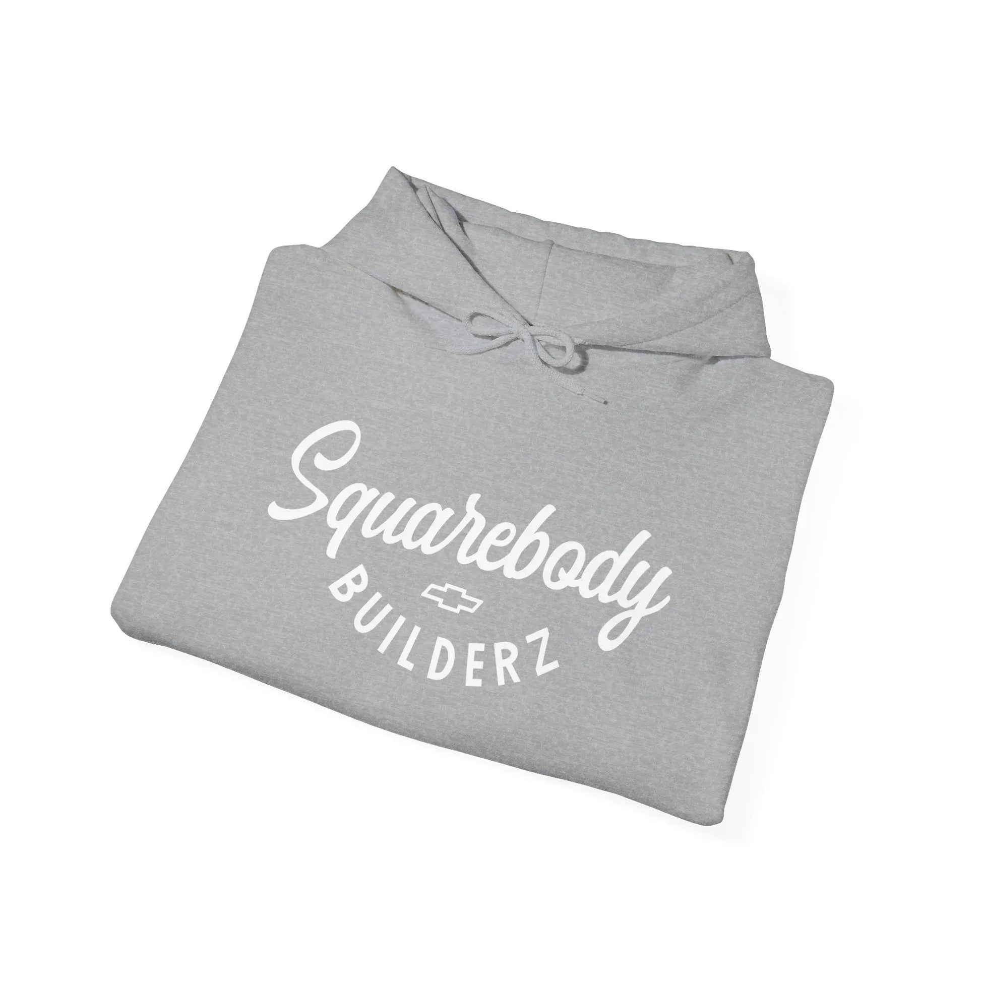 SQUAREBODY BUILDERZ logo Heavy Blend™ Hooded Sweatshirt Printify