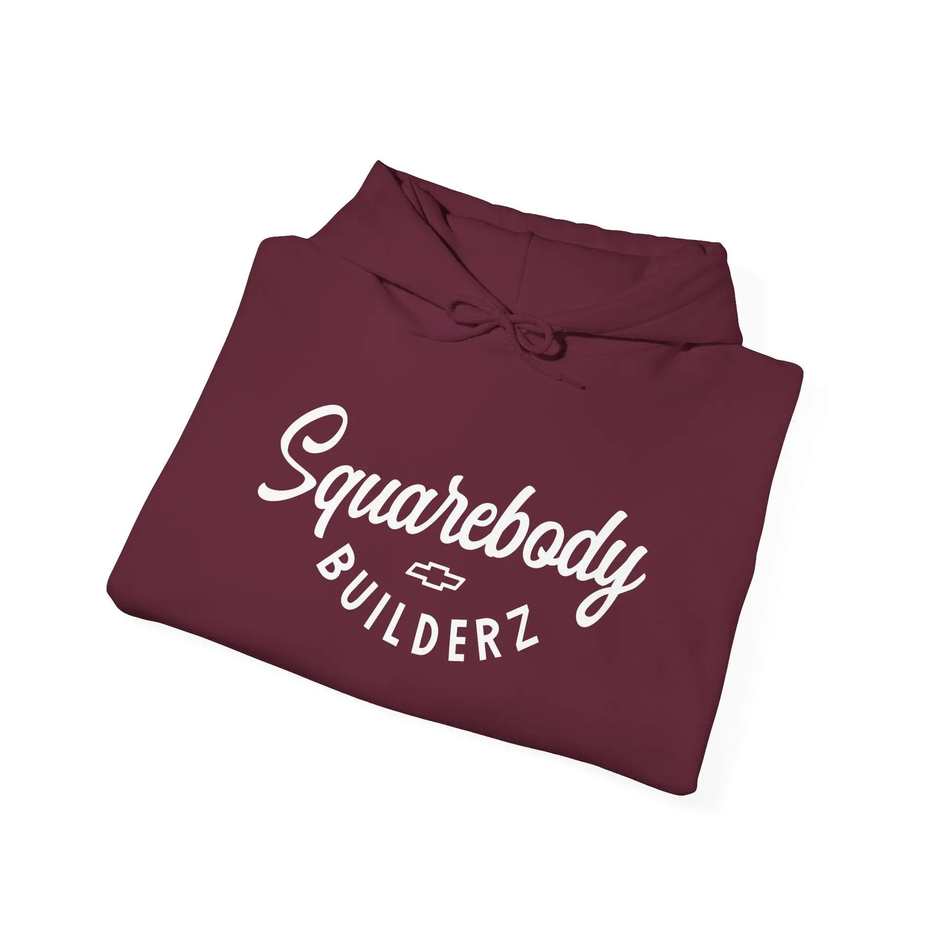 SQUAREBODY BUILDERZ logo Heavy Blend™ Hooded Sweatshirt Printify