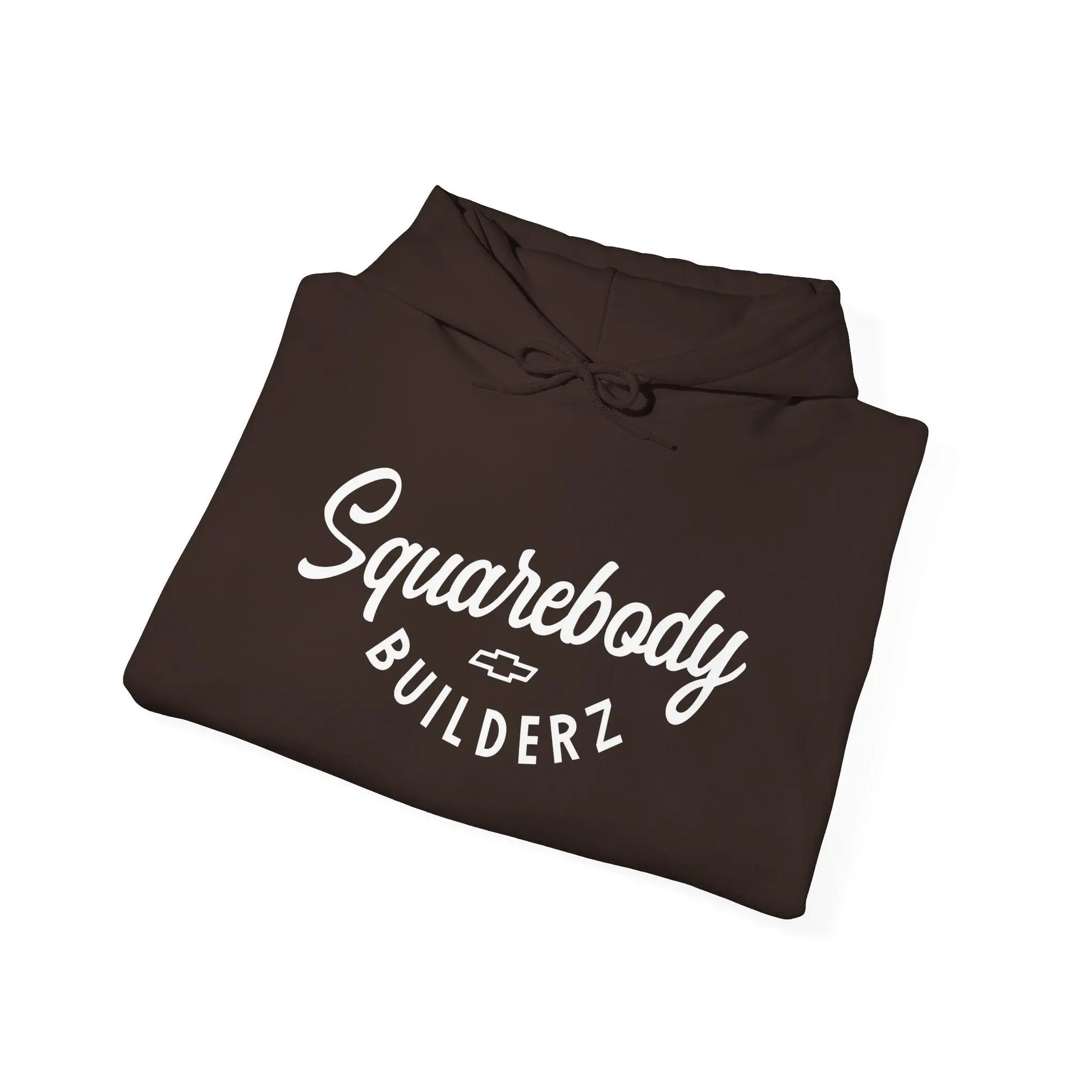 SQUAREBODY BUILDERZ logo Heavy Blend™ Hooded Sweatshirt Printify