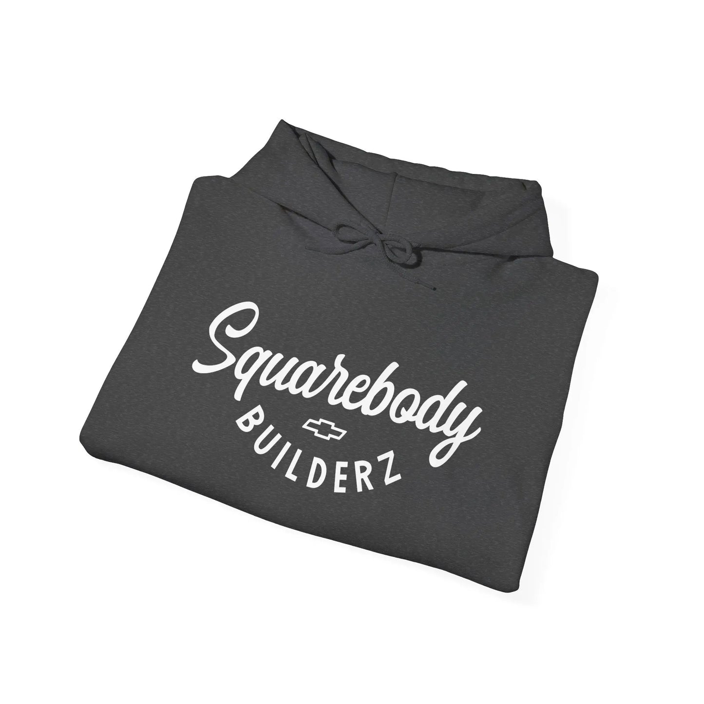 SQUAREBODY BUILDERZ logo Heavy Blend™ Hooded Sweatshirt Printify