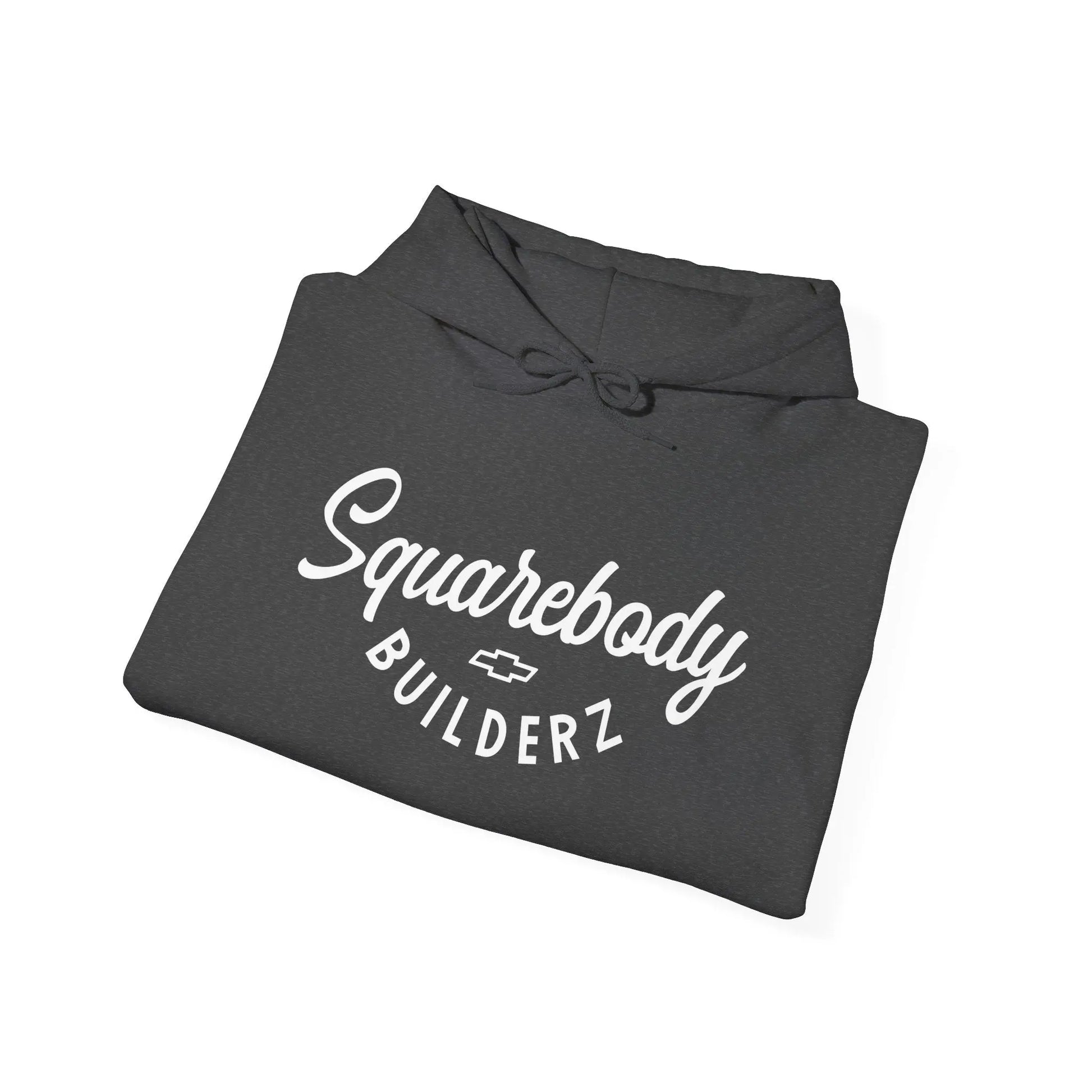 SQUAREBODY BUILDERZ logo Heavy Blend™ Hooded Sweatshirt Printify