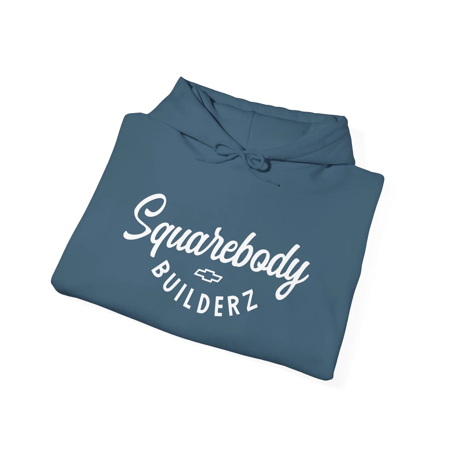 SQUAREBODY BUILDERZ logo Heavy Blend™ Hooded Sweatshirt Printify