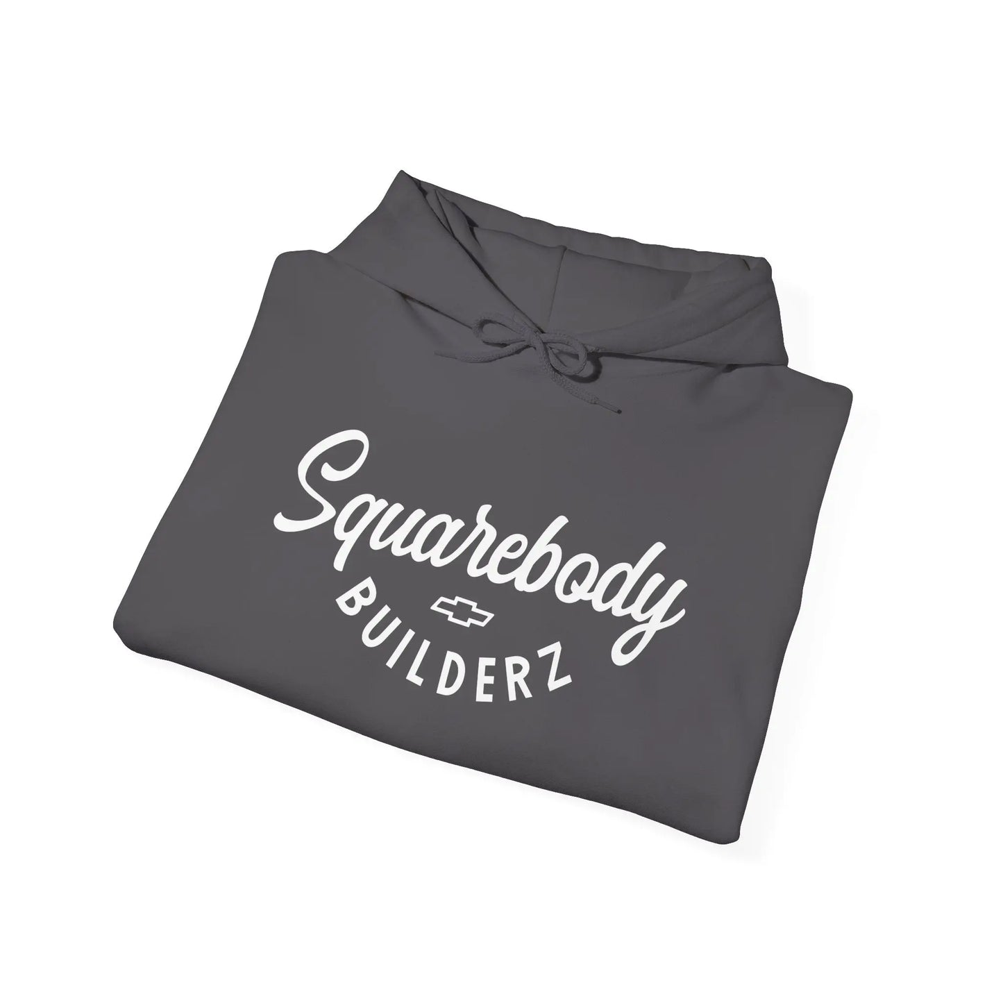 SQUAREBODY BUILDERZ logo Heavy Blend™ Hooded Sweatshirt Printify