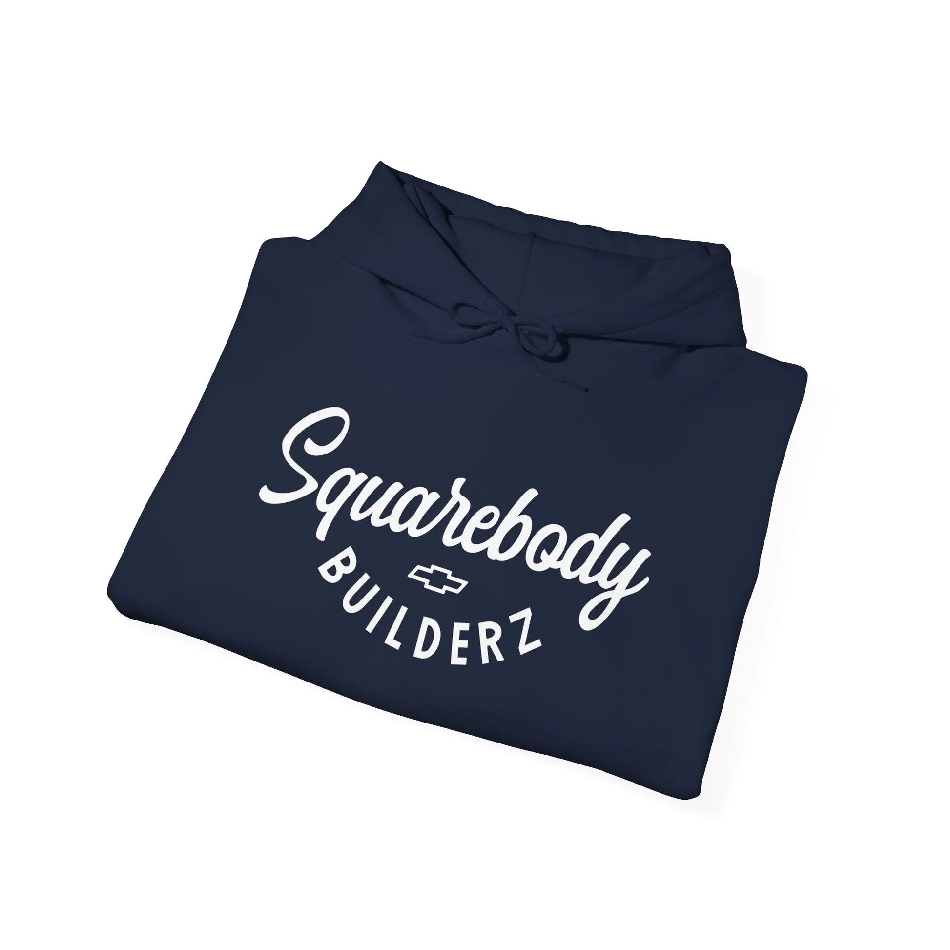 SQUAREBODY BUILDERZ logo Heavy Blend™ Hooded Sweatshirt Printify