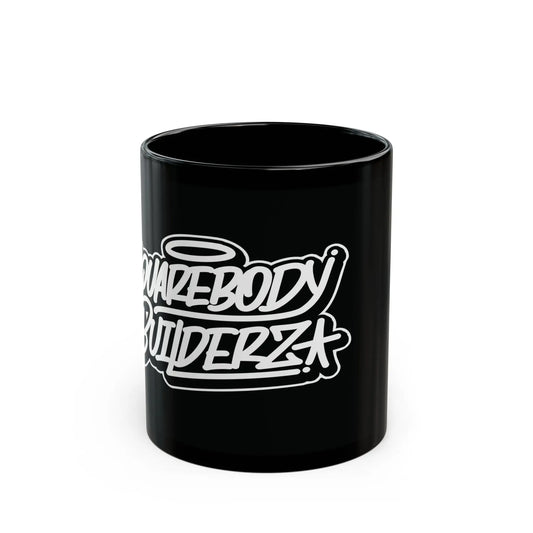 SQUAREBODY_BUILDERZ Black Mug (11oz, 15oz) Printify