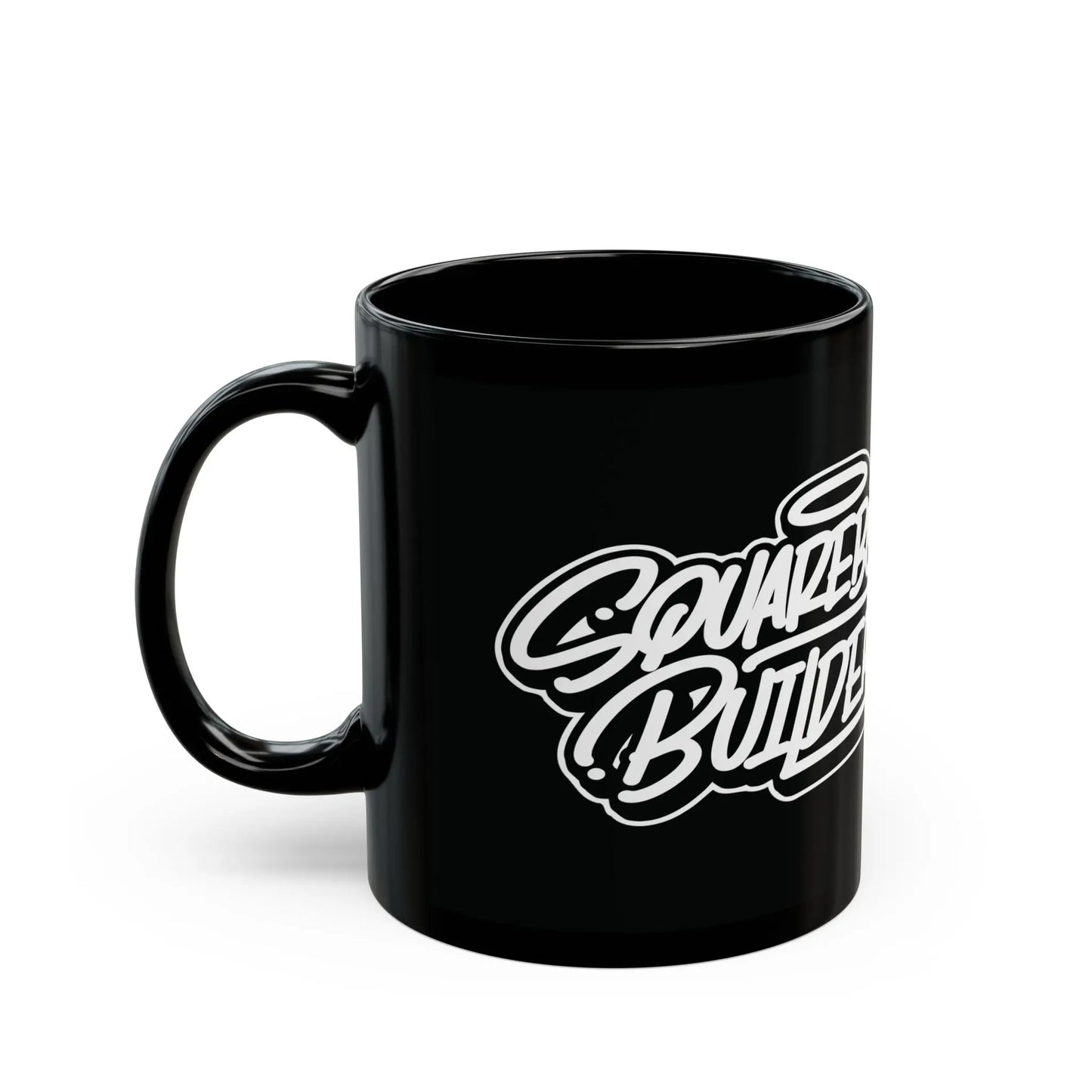 SQUAREBODY_BUILDERZ Black Mug (11oz, 15oz) Printify